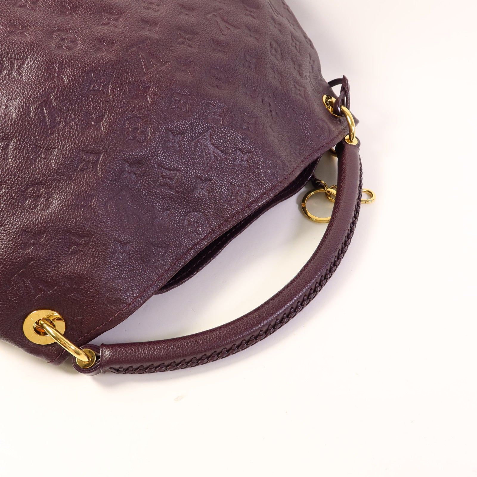 LOUIS VUITTON Monogram Empreinte Artsy MM金扣肩背袋