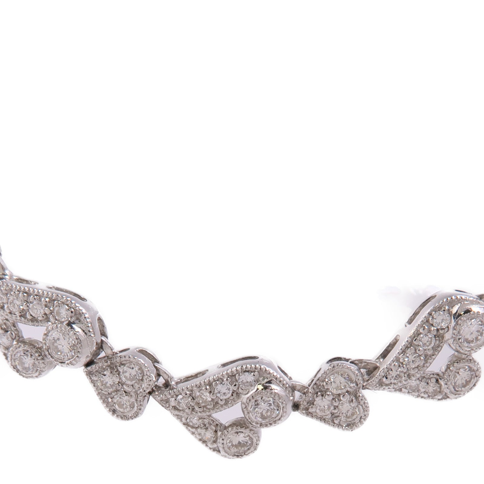 JEWELRY 18K白金Diamond Necklace鑽石項鍊