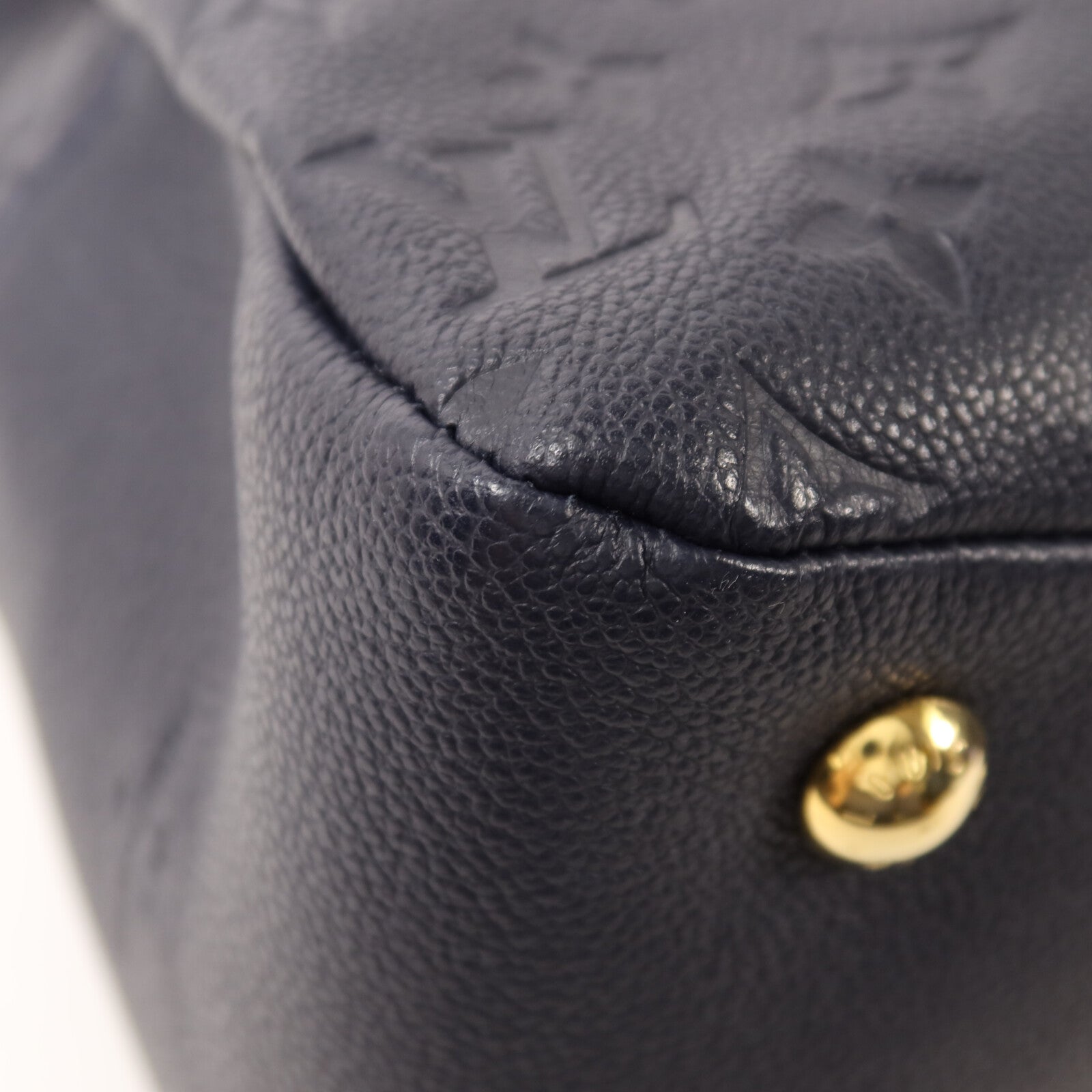 LOUIS VUITTON Monogram Empreinte Ponthieu PM金扣手挽肩背兩用袋