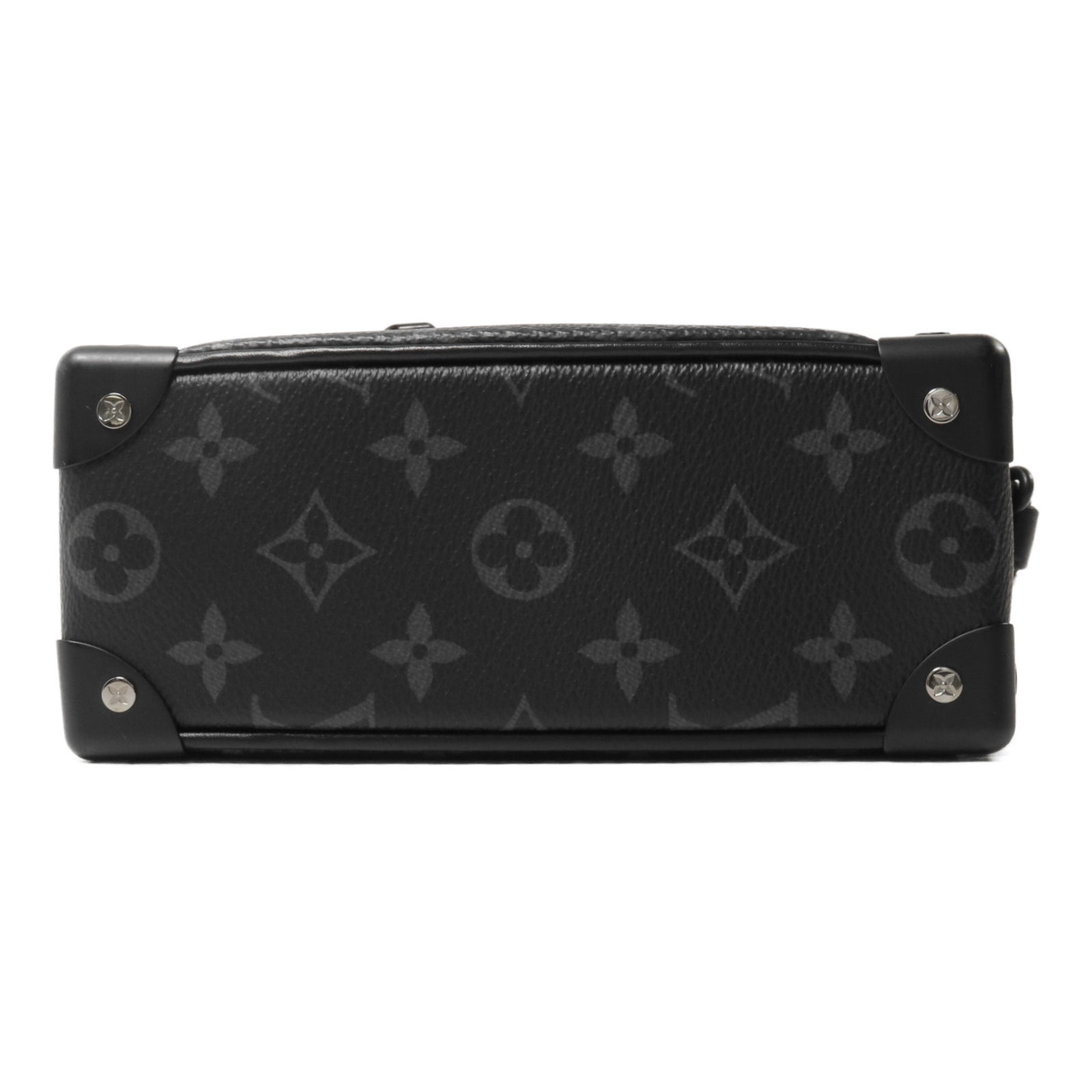 LOUIS VUITTON Monogram Eclipse Mini Soft Trunk肩背袋