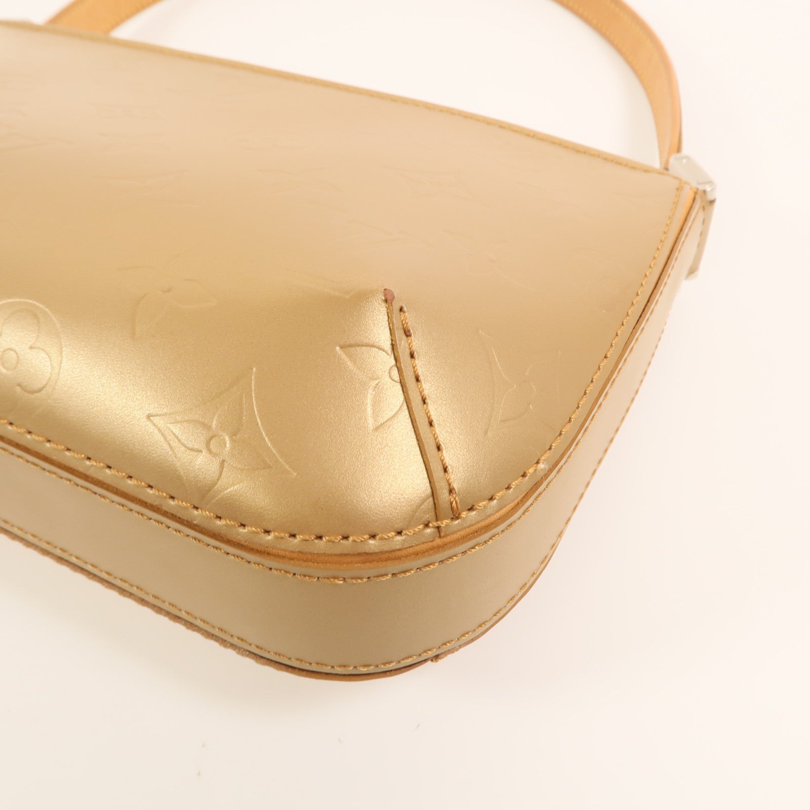 LOUIS VUITTON Monogram Matte Fowler銀扣肩背袋