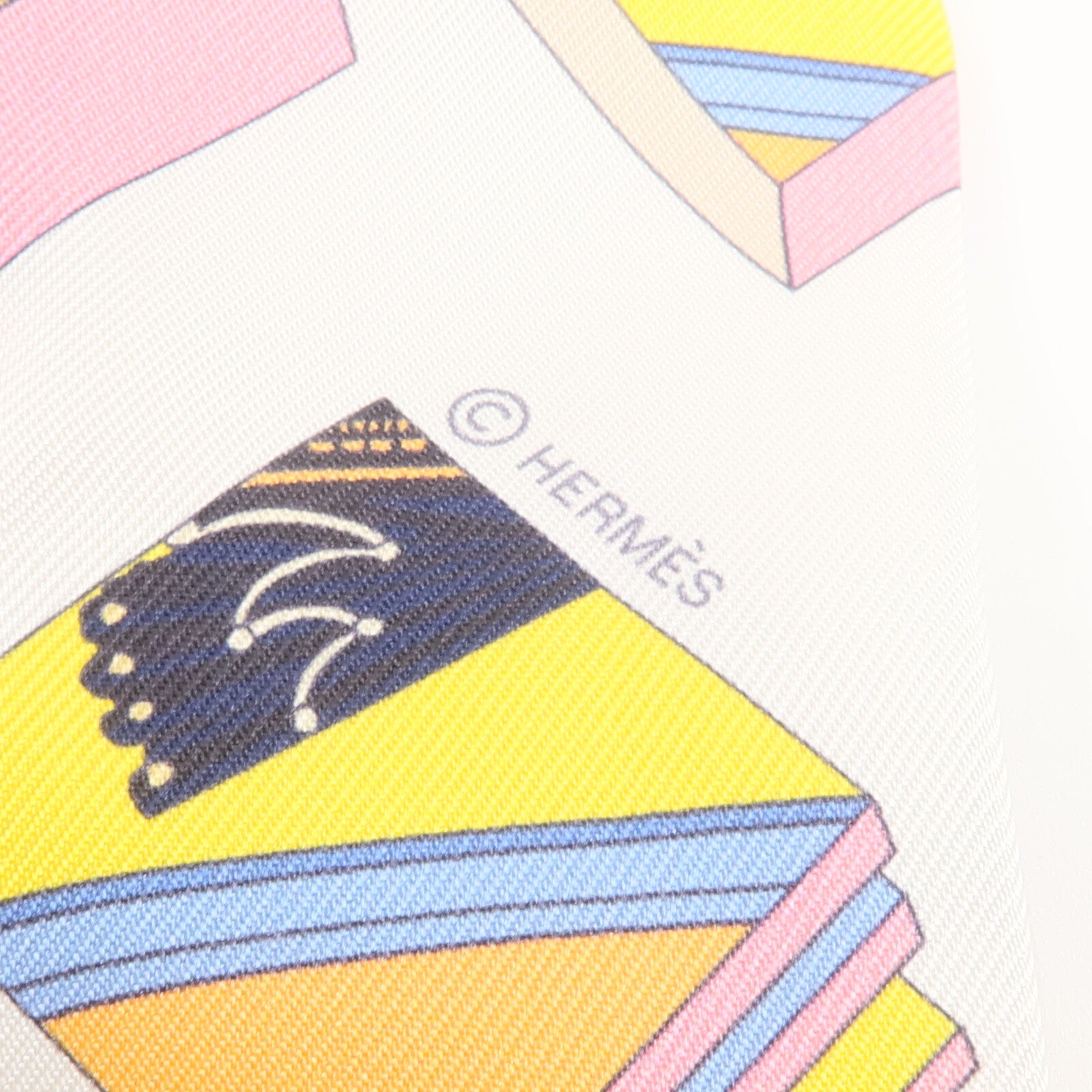 HERMES 絲質Twilly絲巾