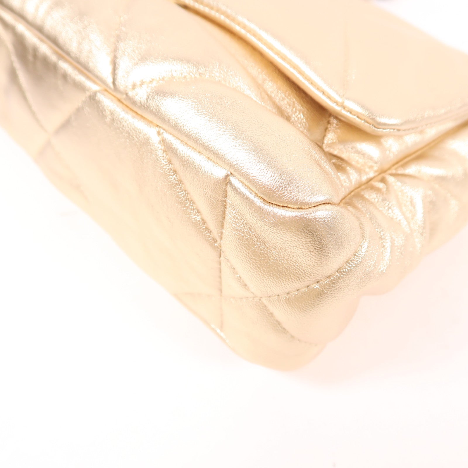 CHANEL 羊皮皮革C19 Small手挽肩背兩用袋