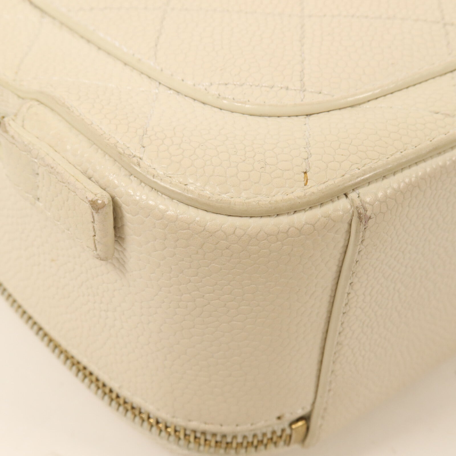 CHANEL 牛皮皮革Camera Case With Top Handle鏈帶手挽肩背兩用袋