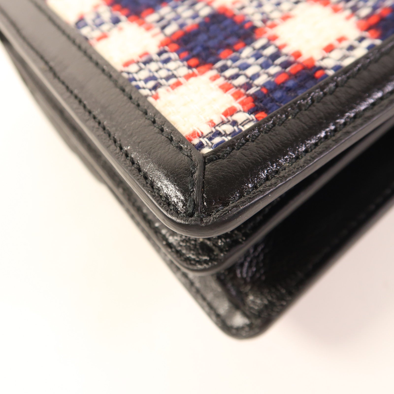 GUCCI Tweed Dionysus鏈帶肩背袋