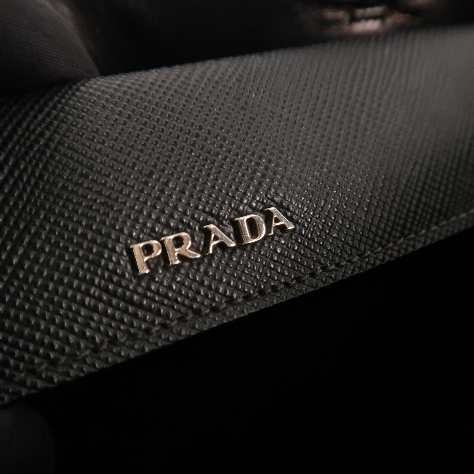 PRADA Saffiano皮革Saffiano Cuir Double Bag手挽袋