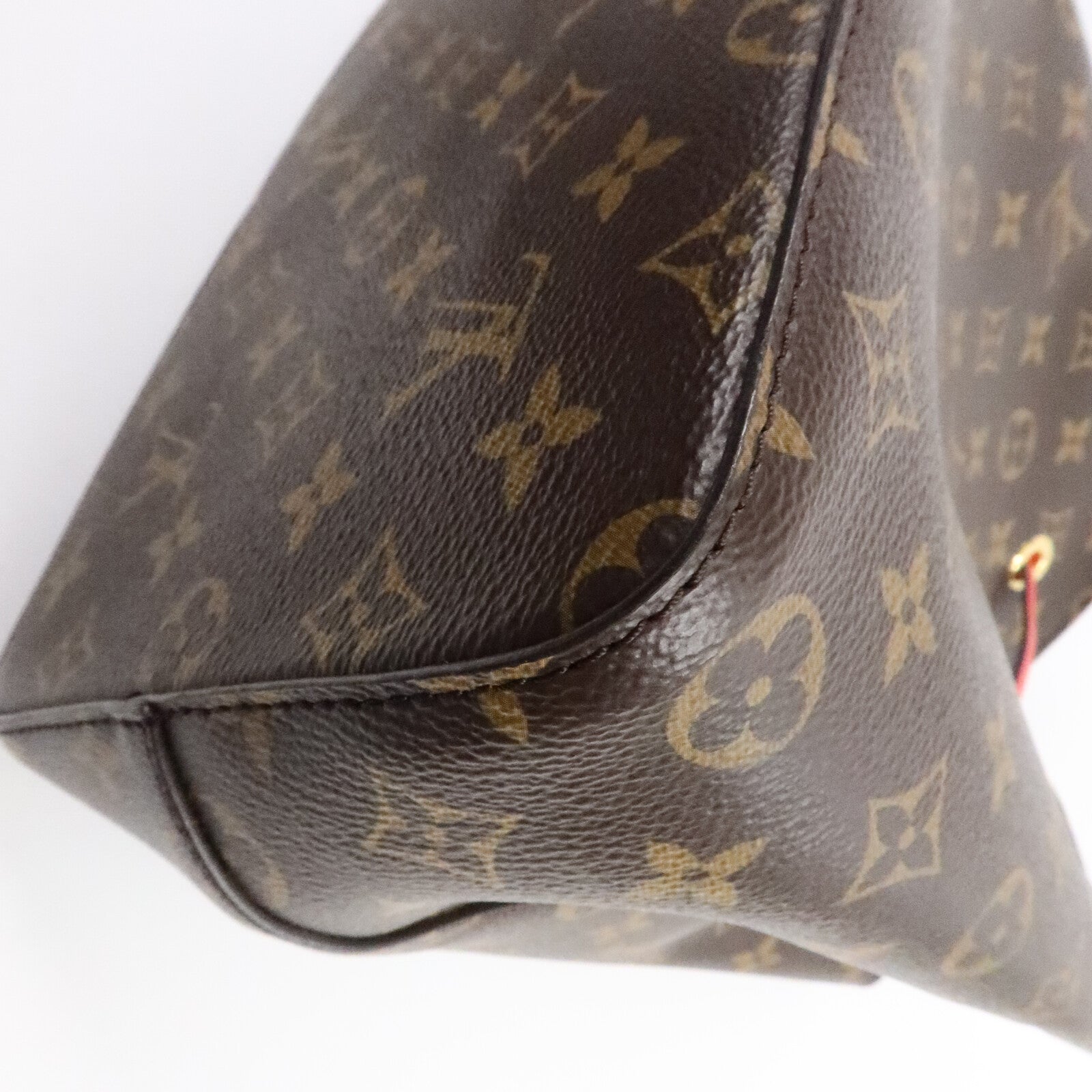 LOUIS VUITTON Monogram Neo Noe Bucket Bag肩背袋Coquelicot