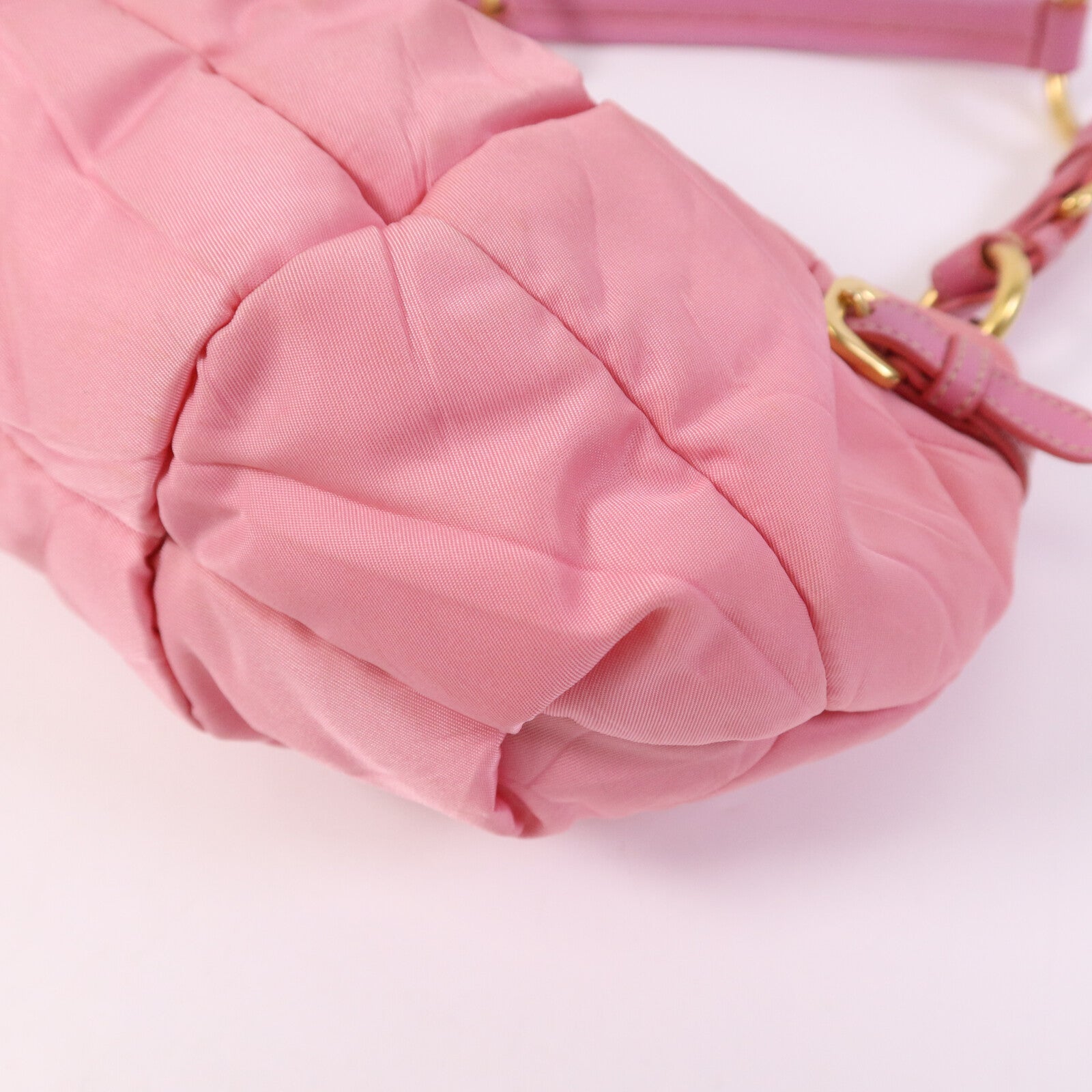 PRADA 尼龍Shoulder Bag金扣肩背袋