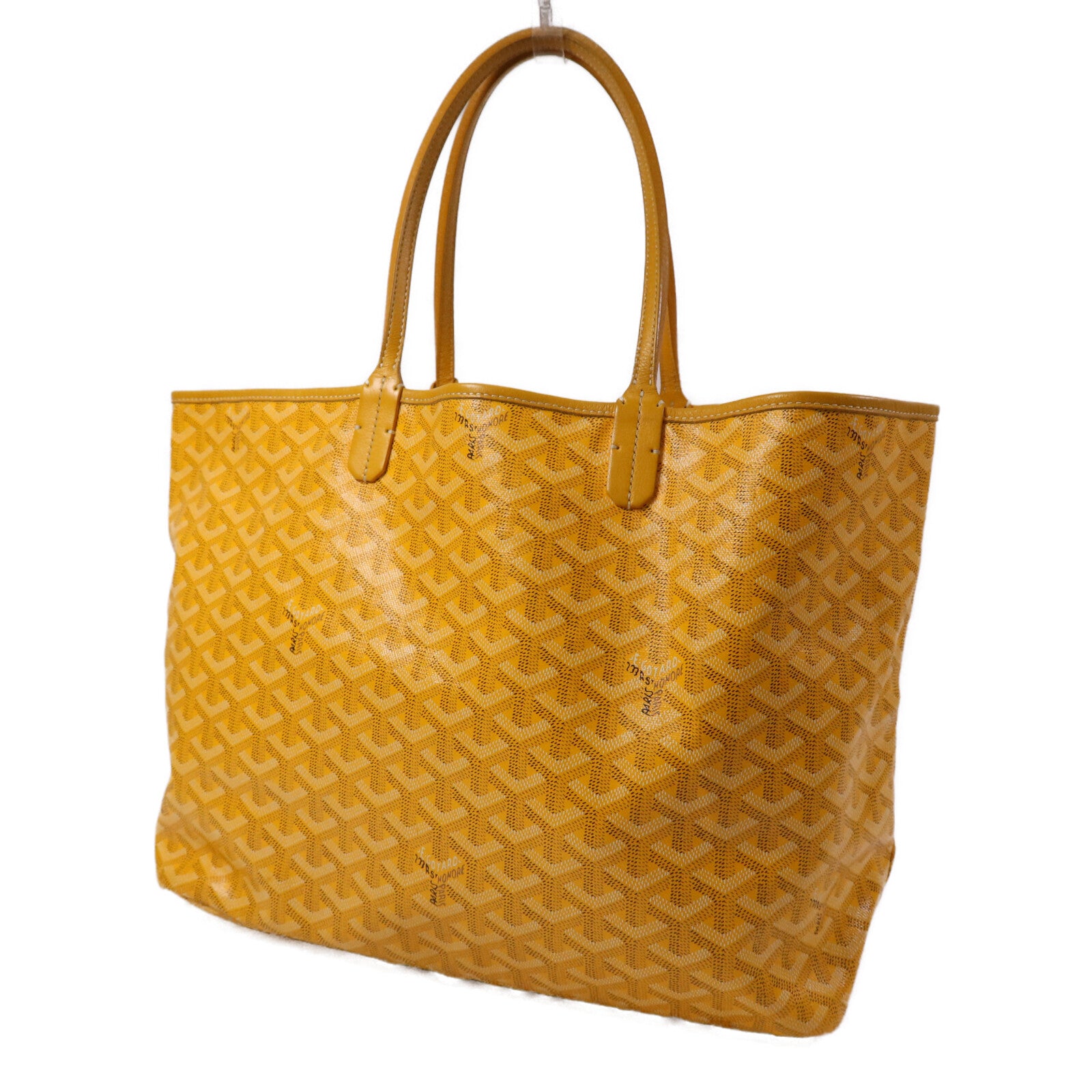 GOYARD 塗層帆布Saint Louis PM銀扣手挽袋