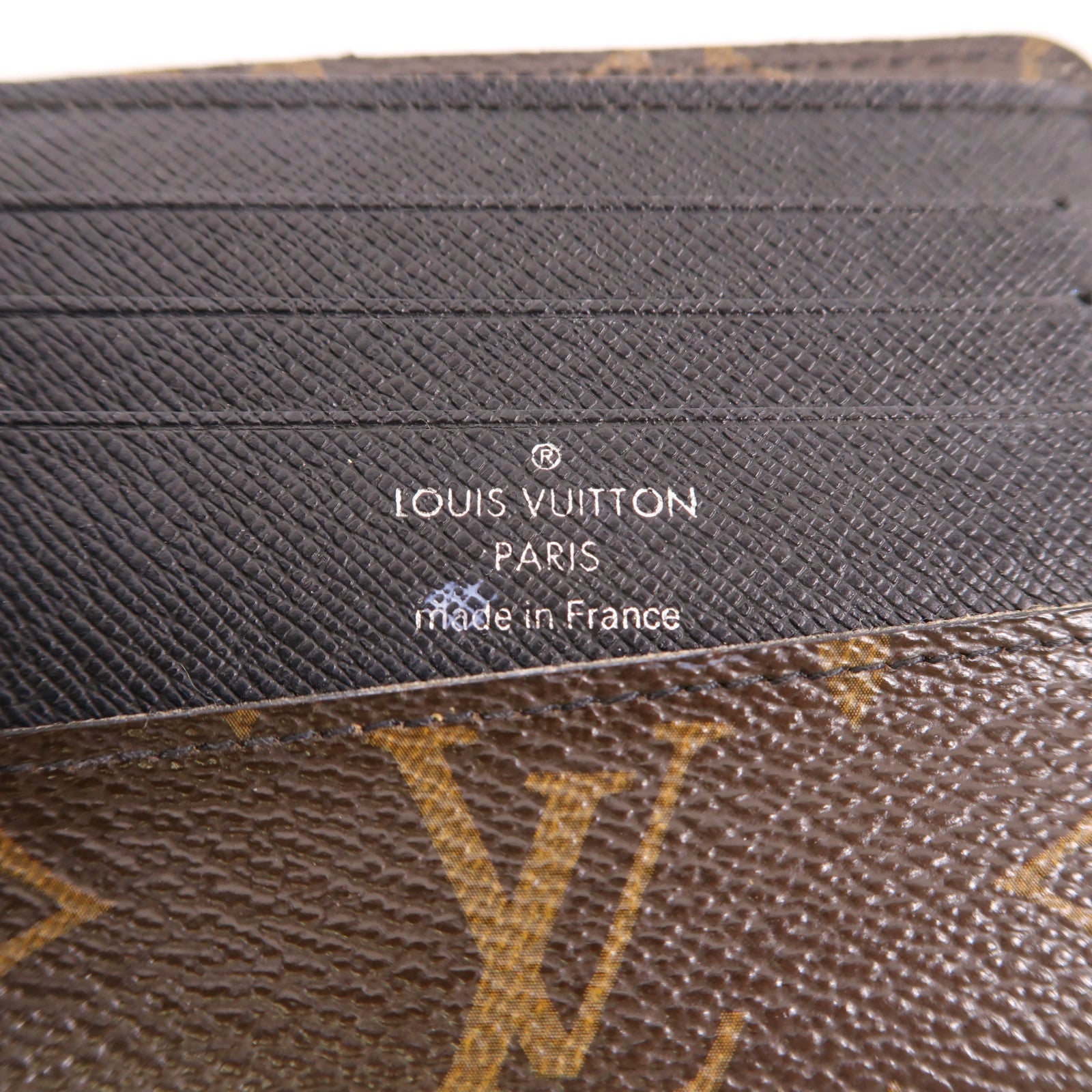 LOUIS VUITTON LV Gasper Wallet M93801 Monogram Macassar Brown