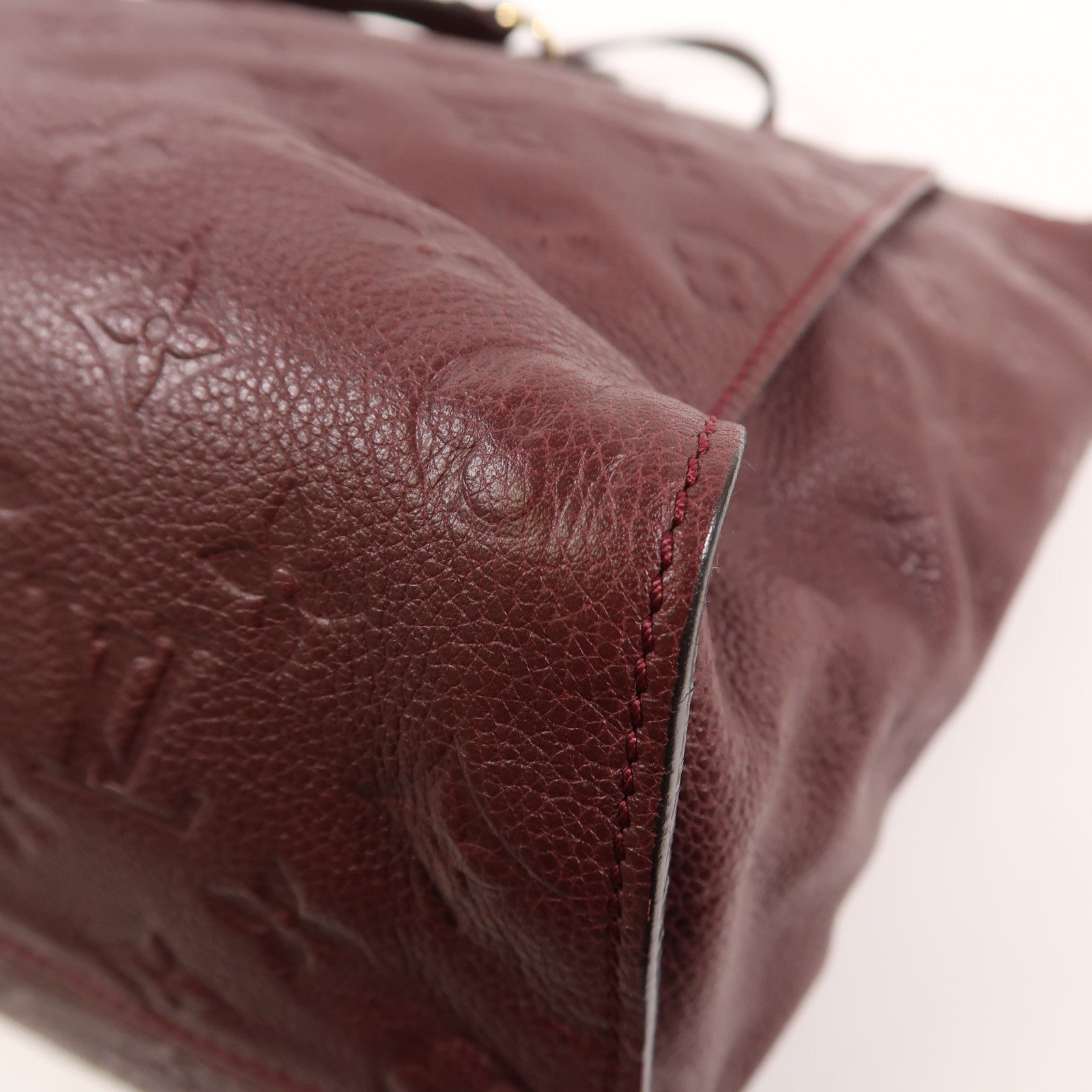 LOUIS VUITTON Monogram Empreinte Lumineuse PM金扣手挽肩背兩用袋