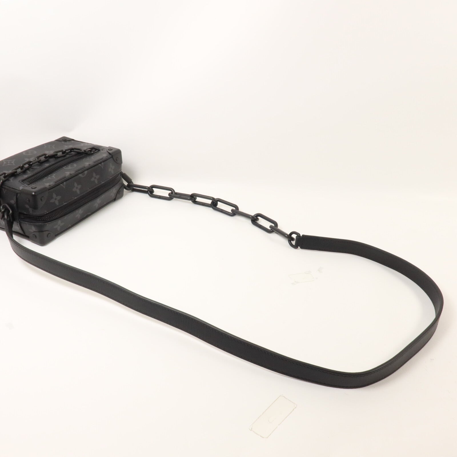 LOUIS VUITTON Monogram Eclipse Mini Soft Trunk肩背袋