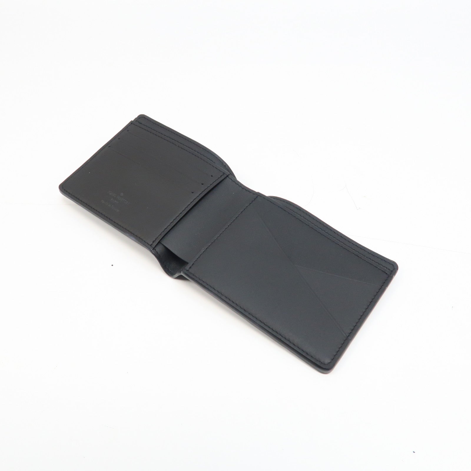 LOUIS VUITTON Monogram Shadow Multiple Wallet錢包黑色