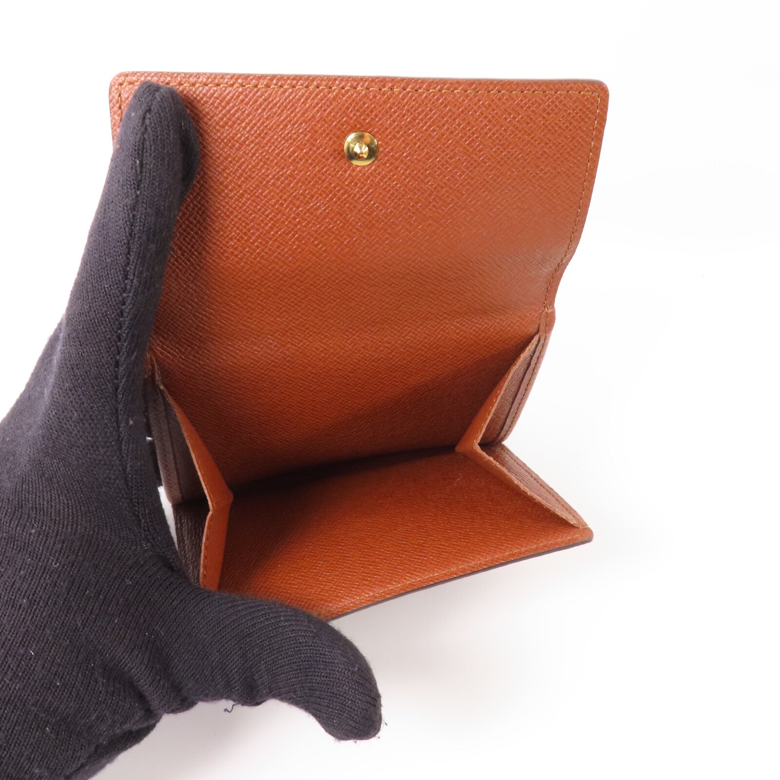 LOUIS VUITTON 【激減優惠】Monogram Carte Credit Wallet金扣短錢包