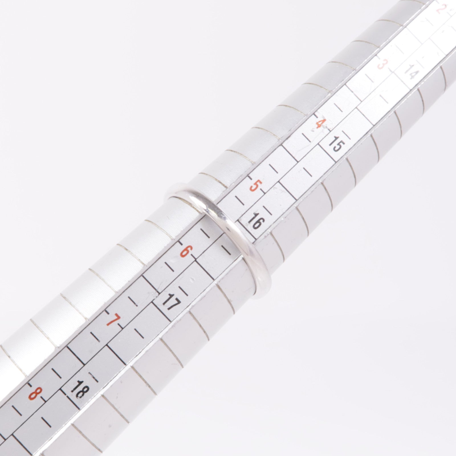 JEWELRY PT850鉑金Ruby/Diamond Ring紅寶石/鑽石戒指US#5.75