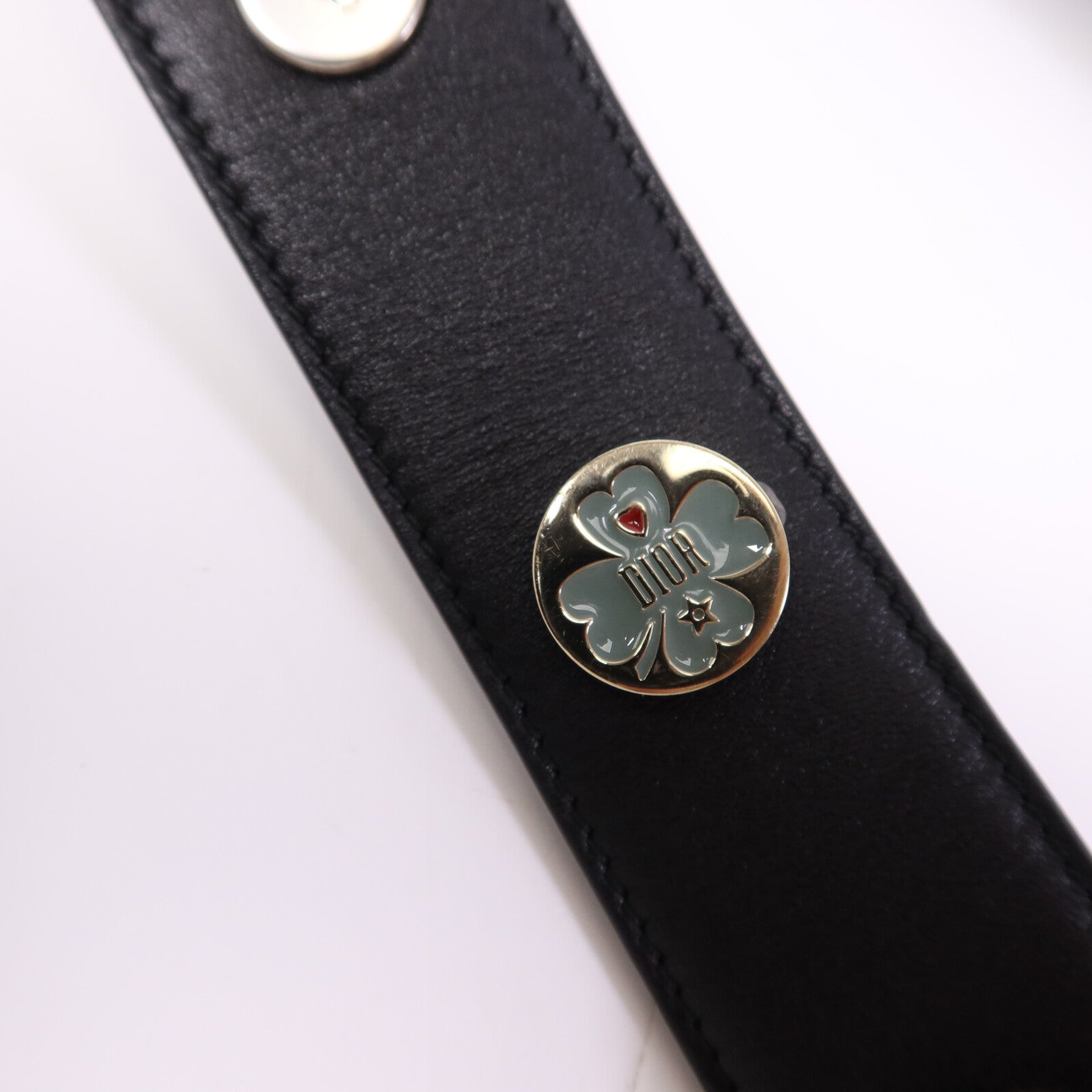 Dior 羊皮皮革Lady Dior銀扣手挽肩背兩用袋