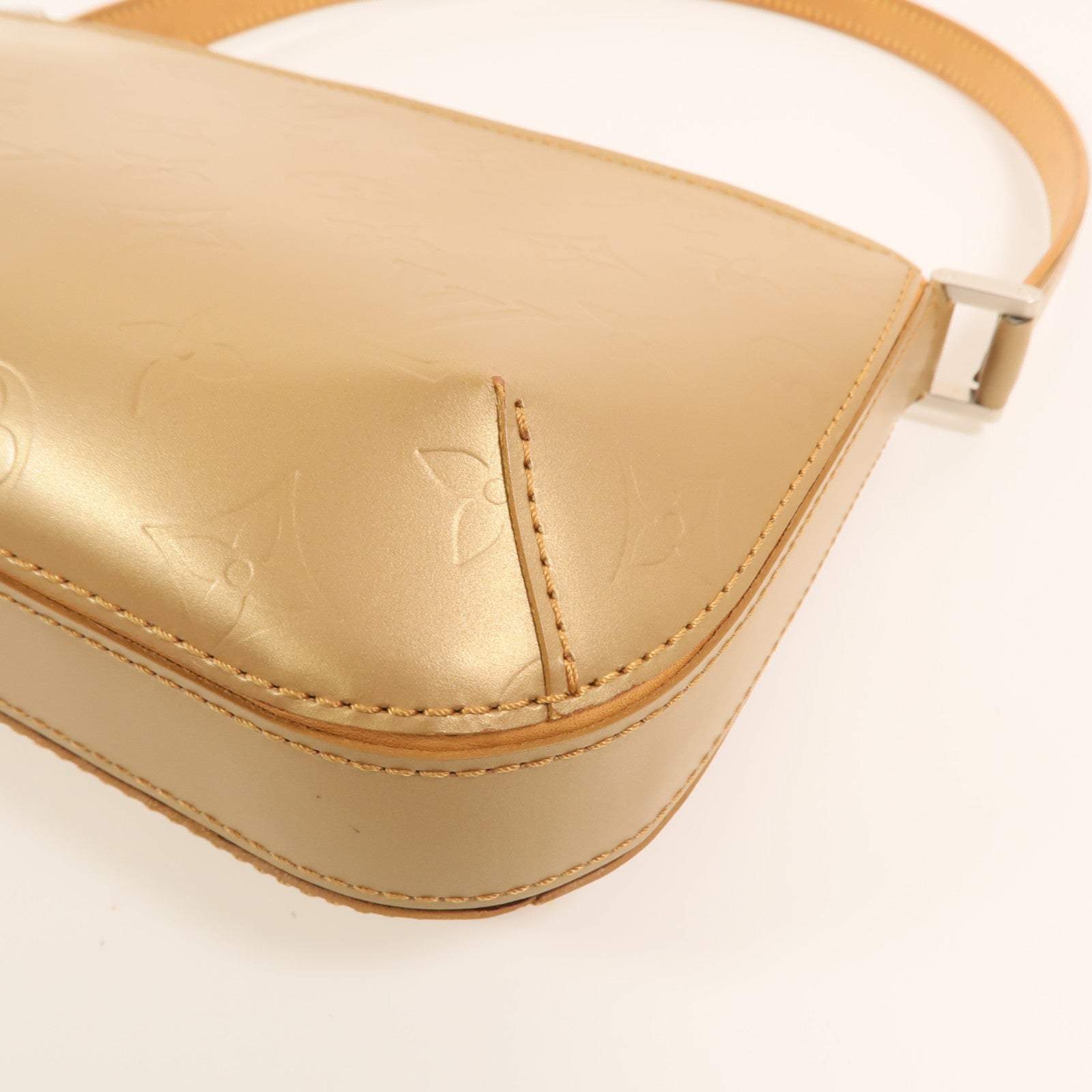 LOUIS VUITTON Monogram Matte Fowler銀扣肩背袋
