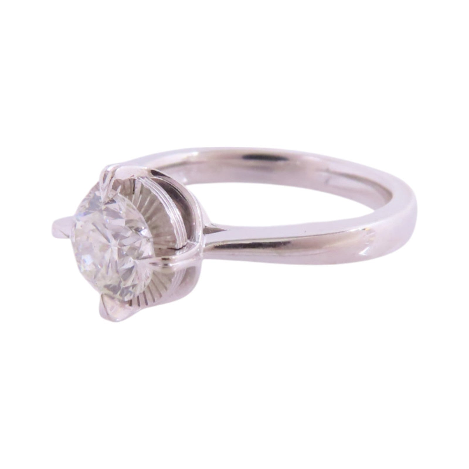 JEWELRY 18K白金/鑽石Diamond Ring戒指US#5.5