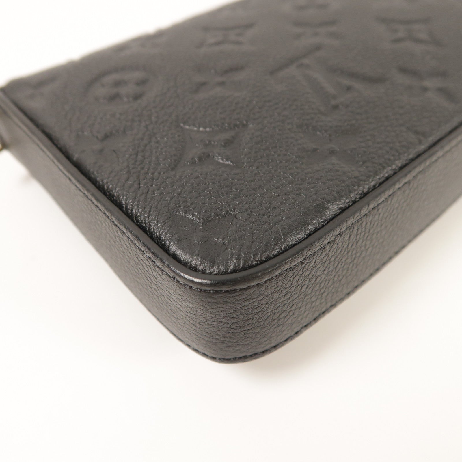 LOUIS VUITTON Monogram Empreinte Felicie Pochette金扣肩背袋