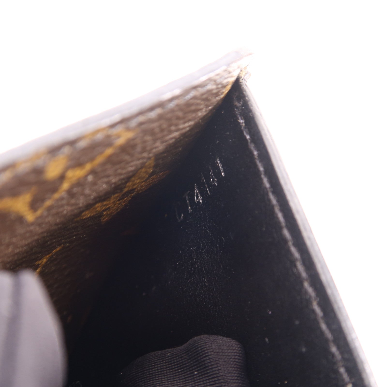 LOUIS VUITTON LV Gasper Wallet M93801 Monogram Macassar Brown