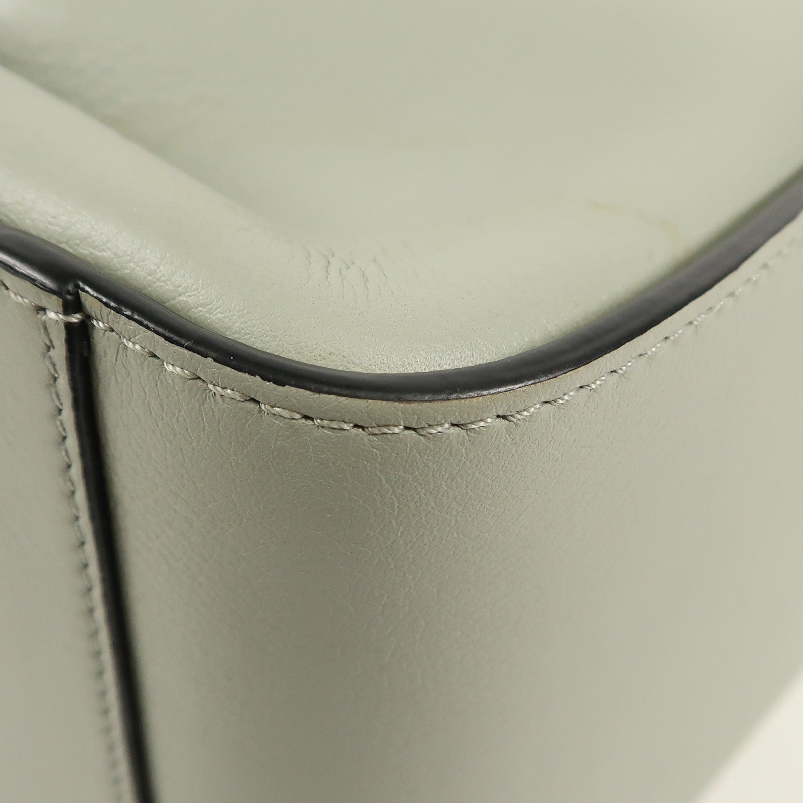 LOEWE 牛皮皮革Hammock銀扣手挽肩背兩用袋