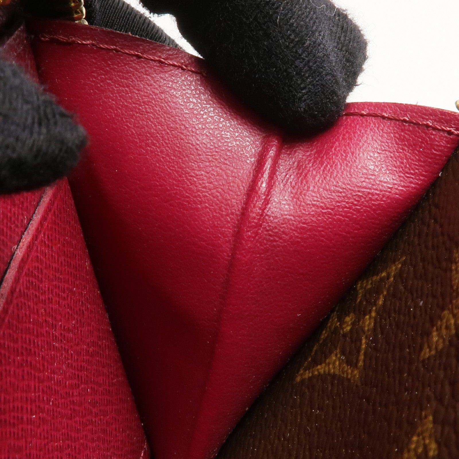 LOUIS VUITTON Monogram Clemence Wallet金扣長錢包