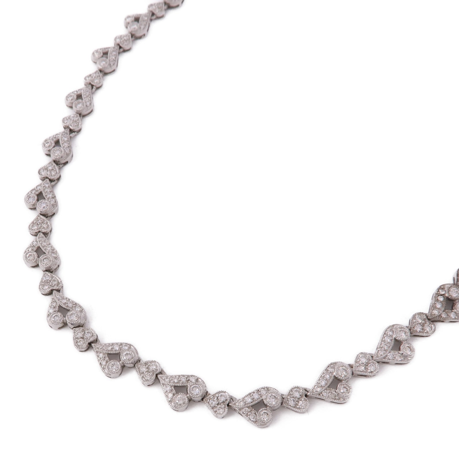 JEWELRY 18K白金Diamond Necklace鑽石項鍊