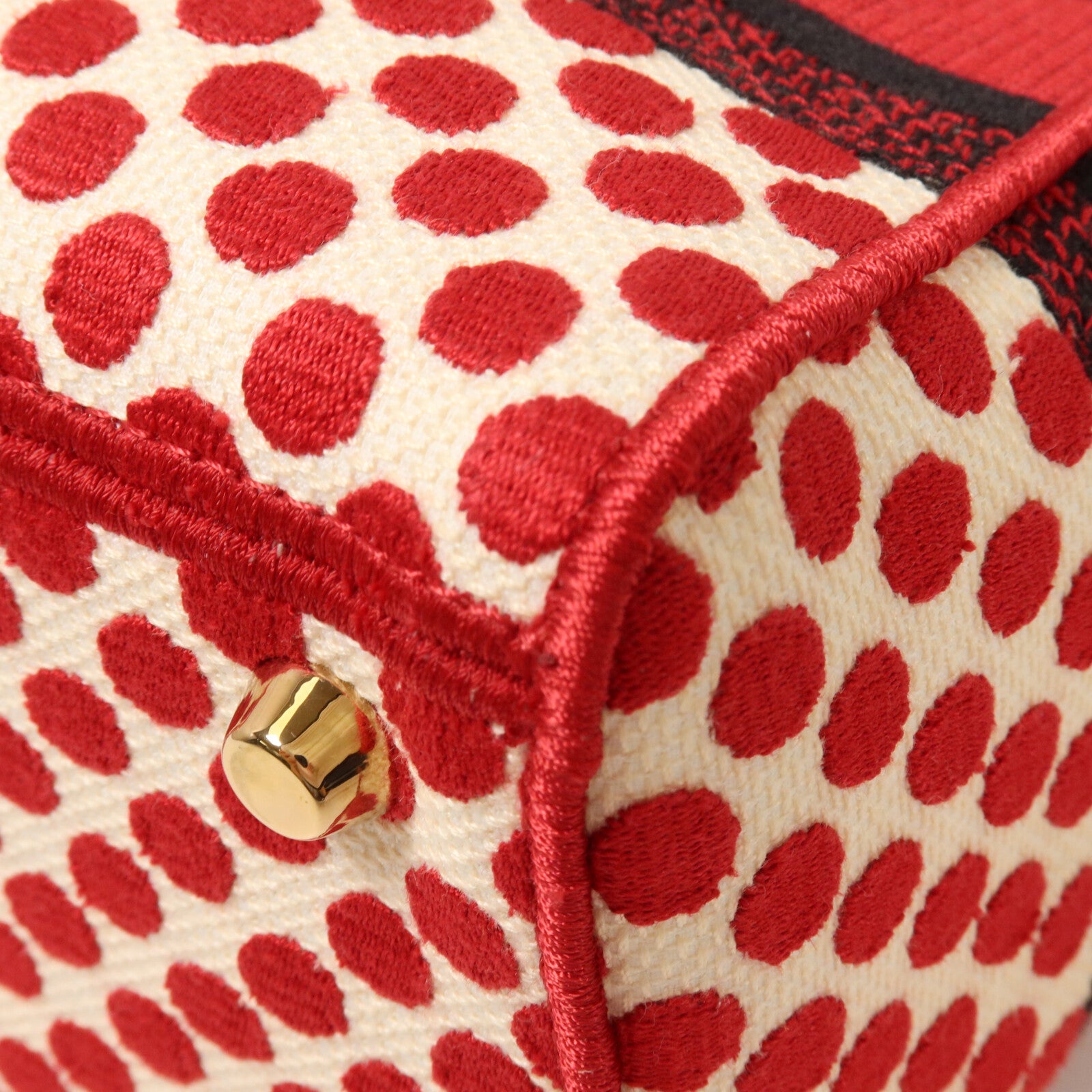 Dior 帆布Polkadot Dioramour Lady D-Lite Bag手挽肩背兩用袋