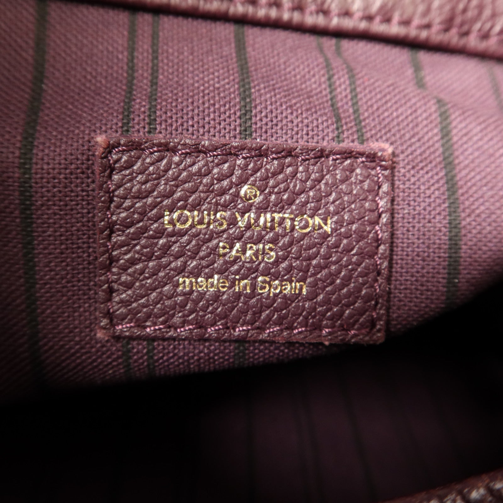 LOUIS VUITTON Monogram Empreinte Artsy MM金扣肩背袋