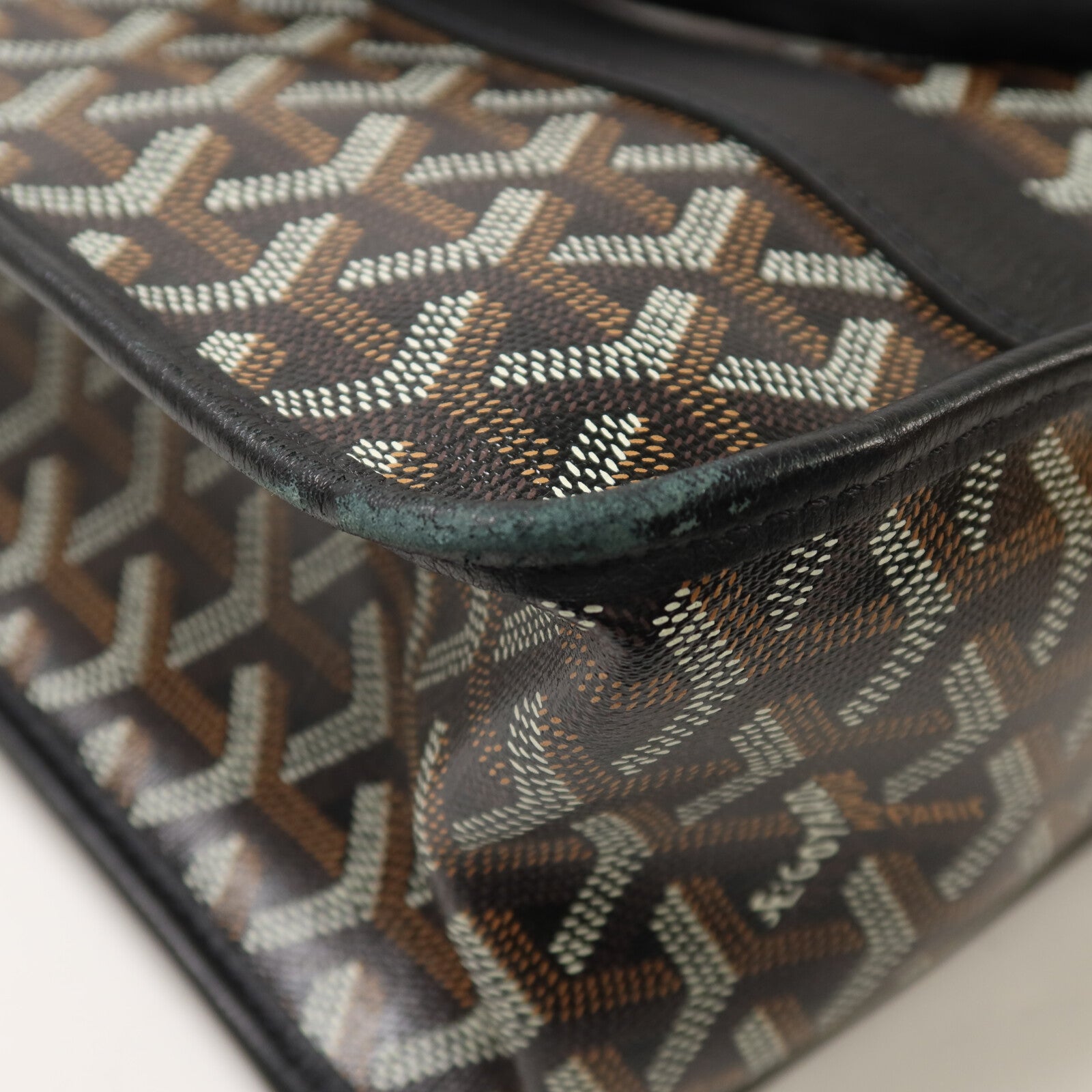 GOYARD 塗層帆布Bourgogne手挽袋