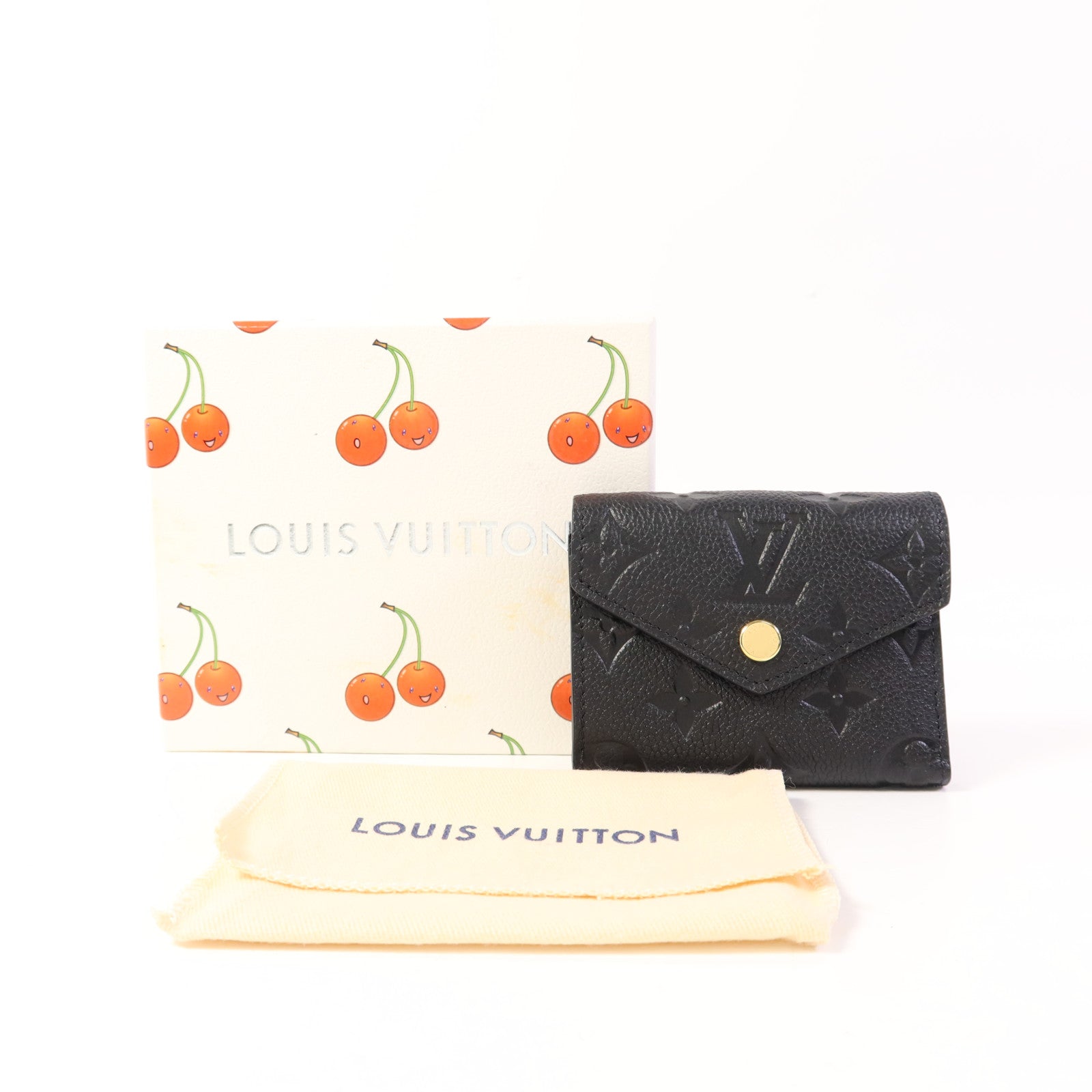 LOUIS VUITTON Monogram Empreinte Zoe金扣錢包