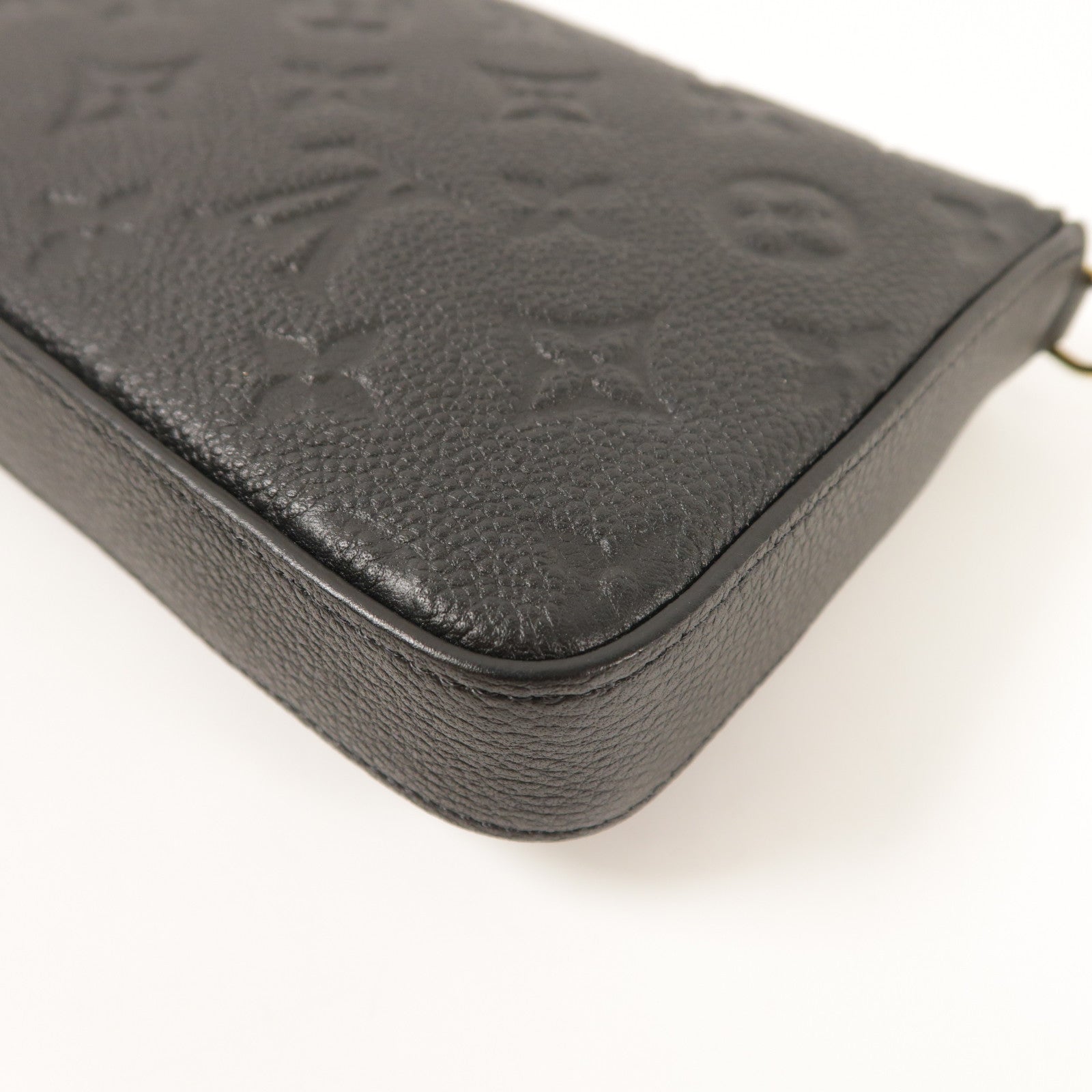 LOUIS VUITTON Monogram Empreinte Felicie Pochette金扣肩背袋