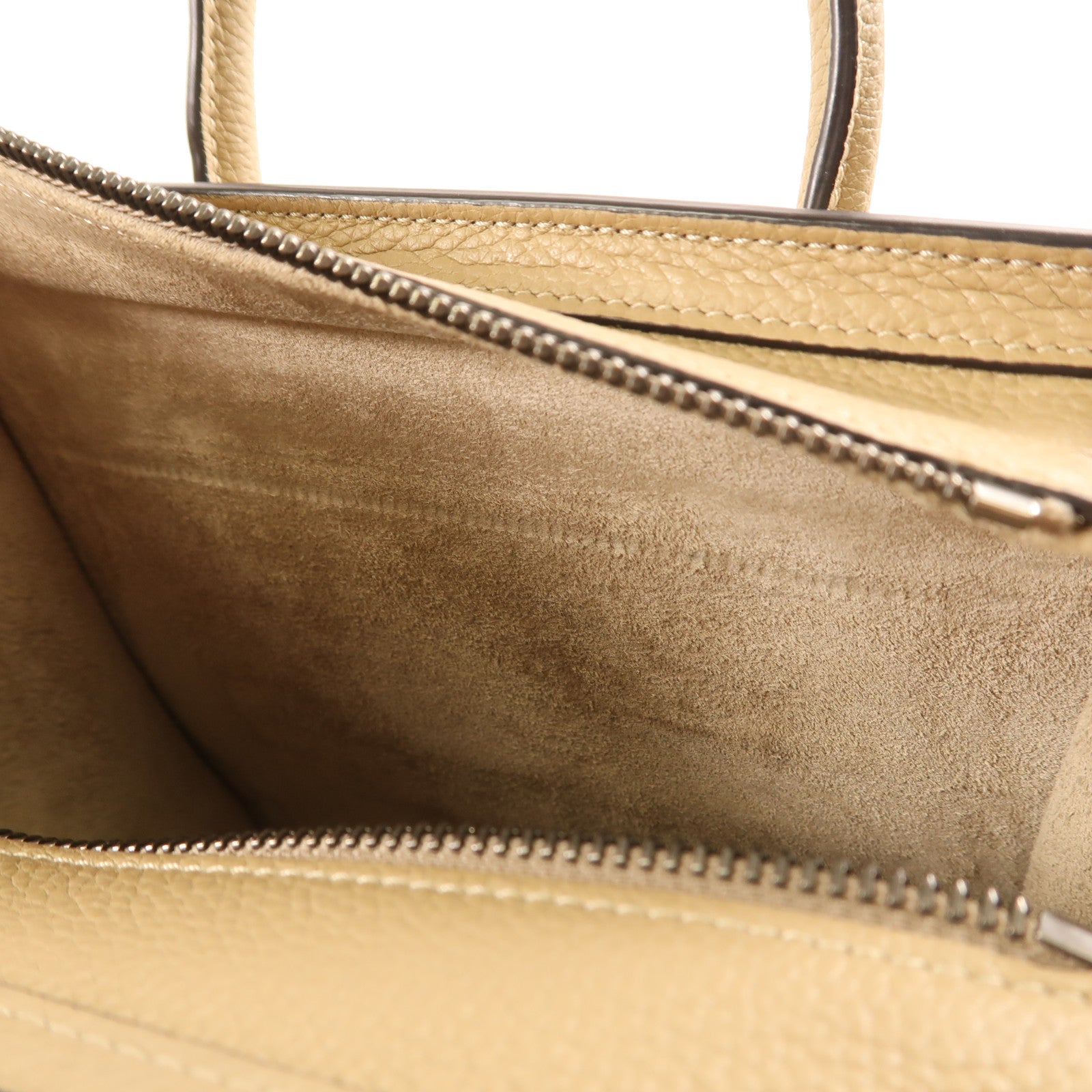 CELINE 【激減優惠】牛皮皮革Nano Luggage金扣手挽肩背兩用袋