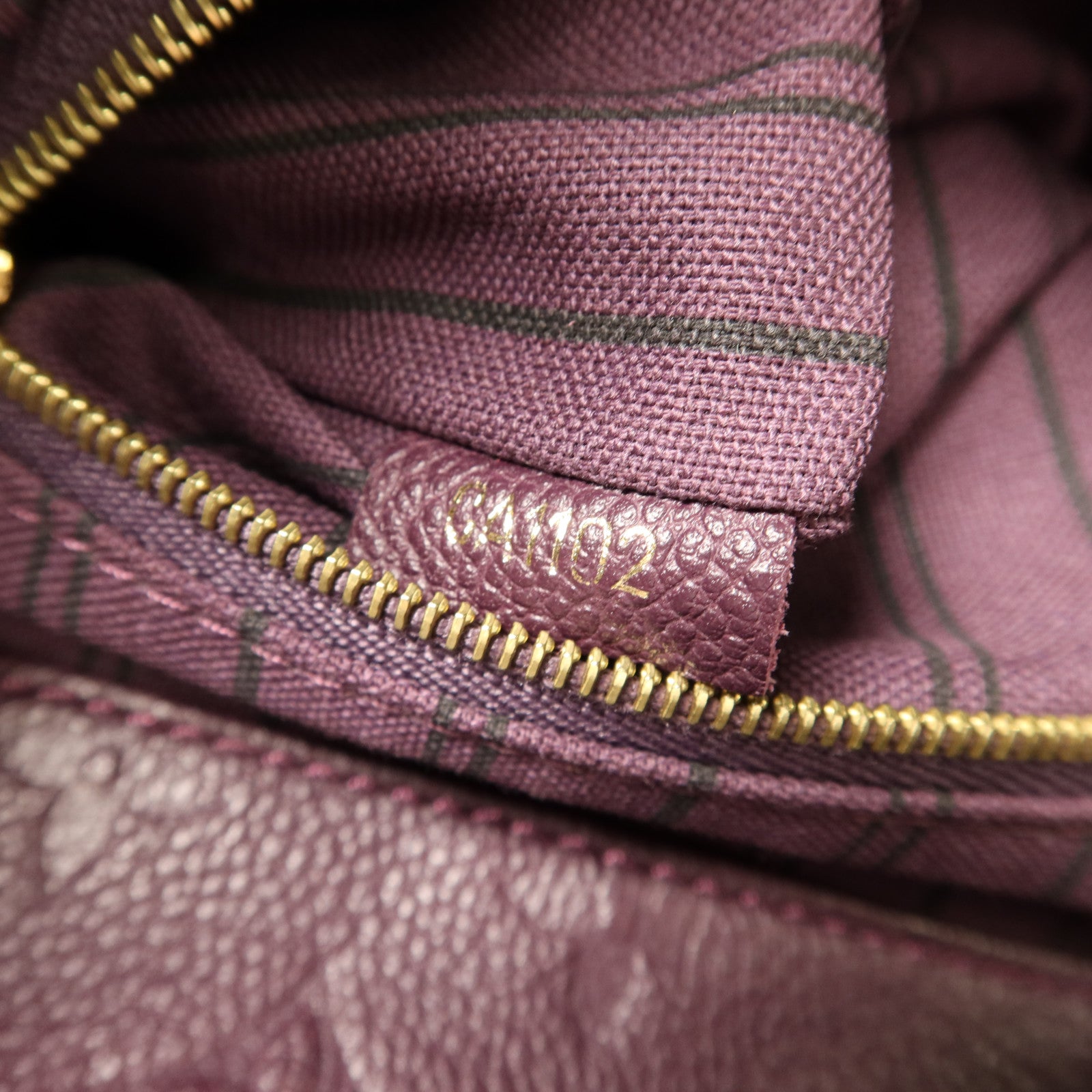 LOUIS VUITTON Monogram Empreinte Artsy MM金扣肩背袋