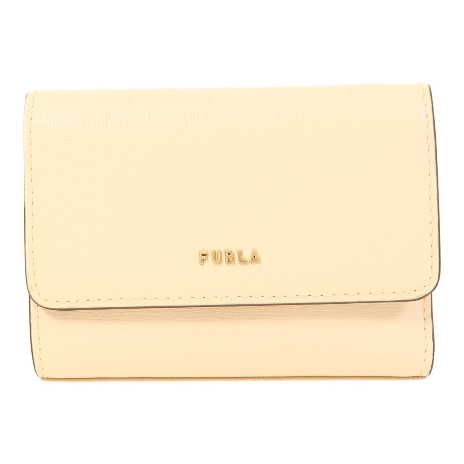 Furla 牛皮皮革Wallet金扣錢包