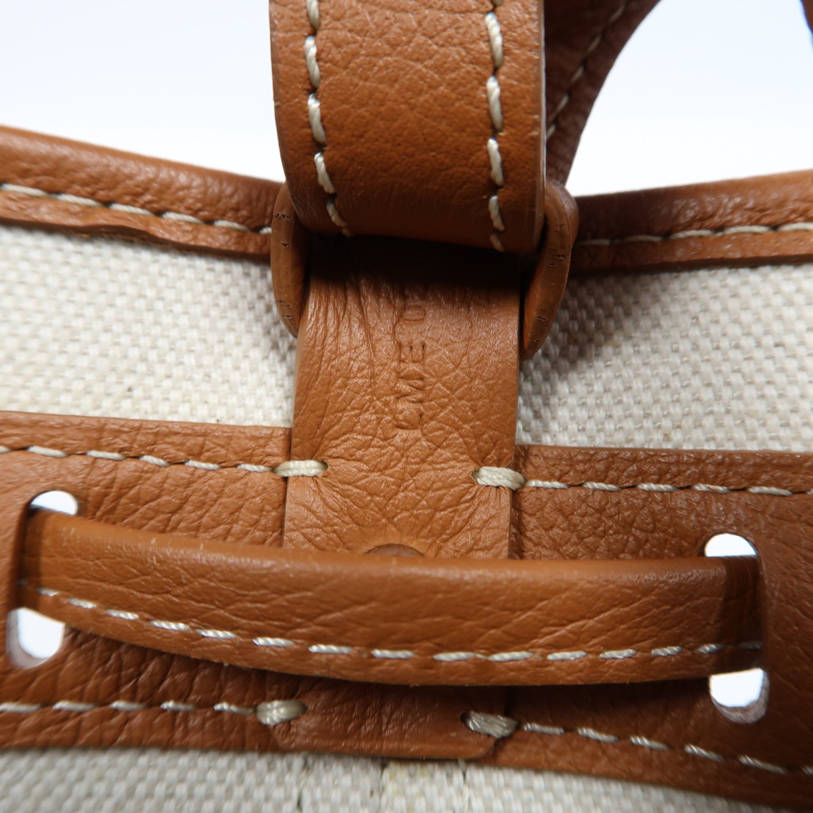 GOYARD 塗層帆布Petit Flot Bucket銀扣肩背袋黑色/啡色