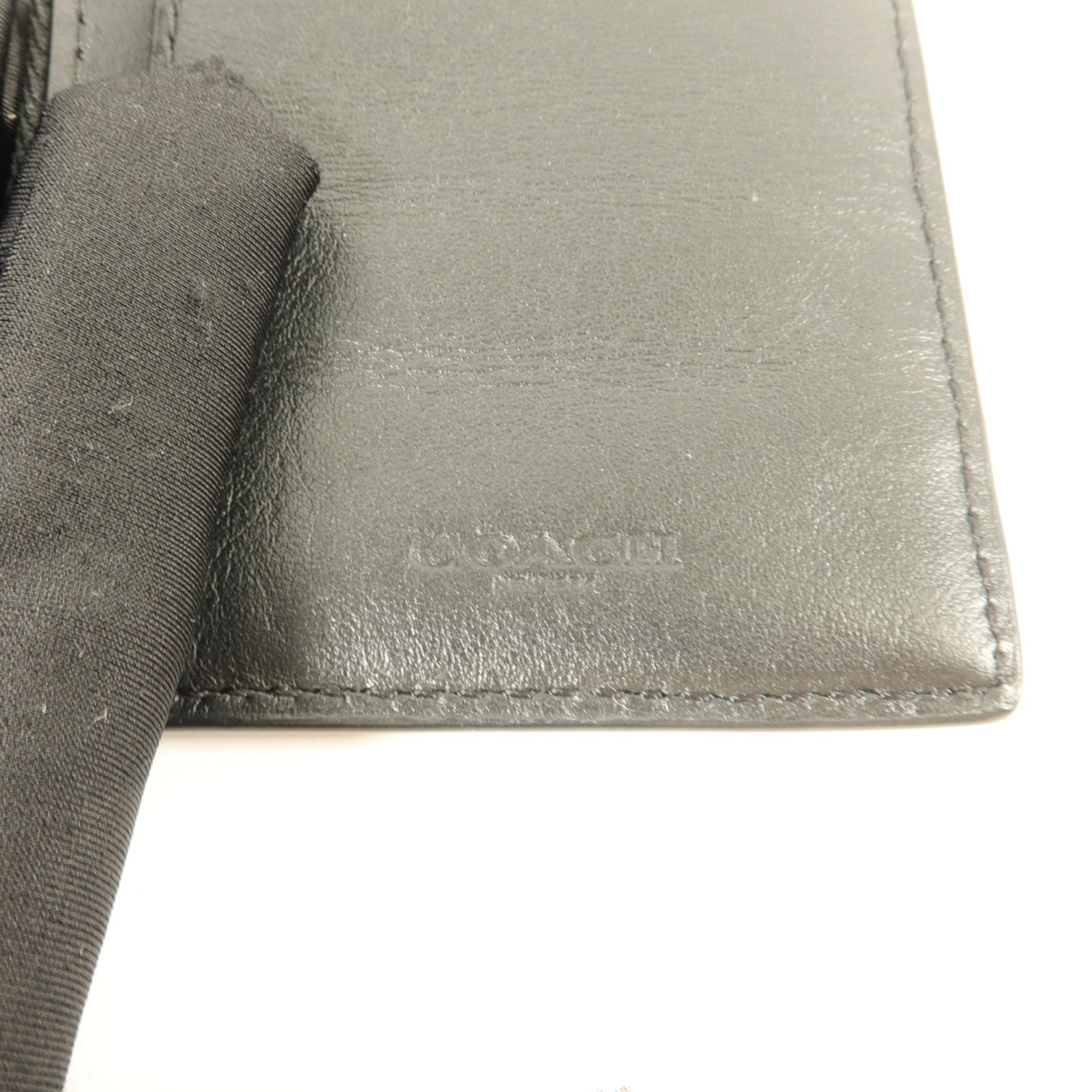 COACH 牛皮皮革Slim Coin Wallet錢包