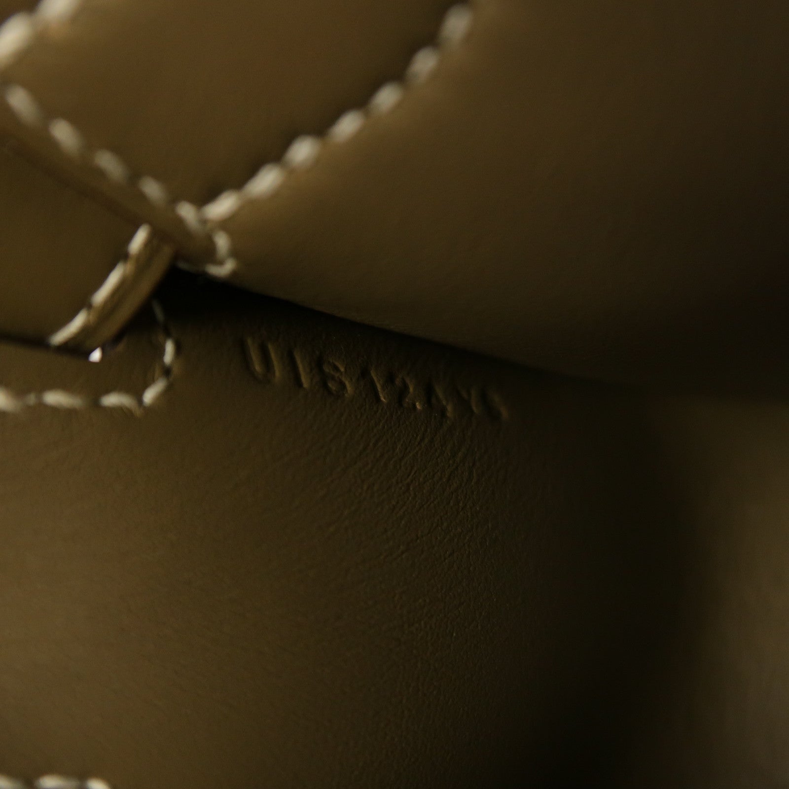 HERMES Swift皮革Mini Jypsiere銀扣肩背袋大象灰色