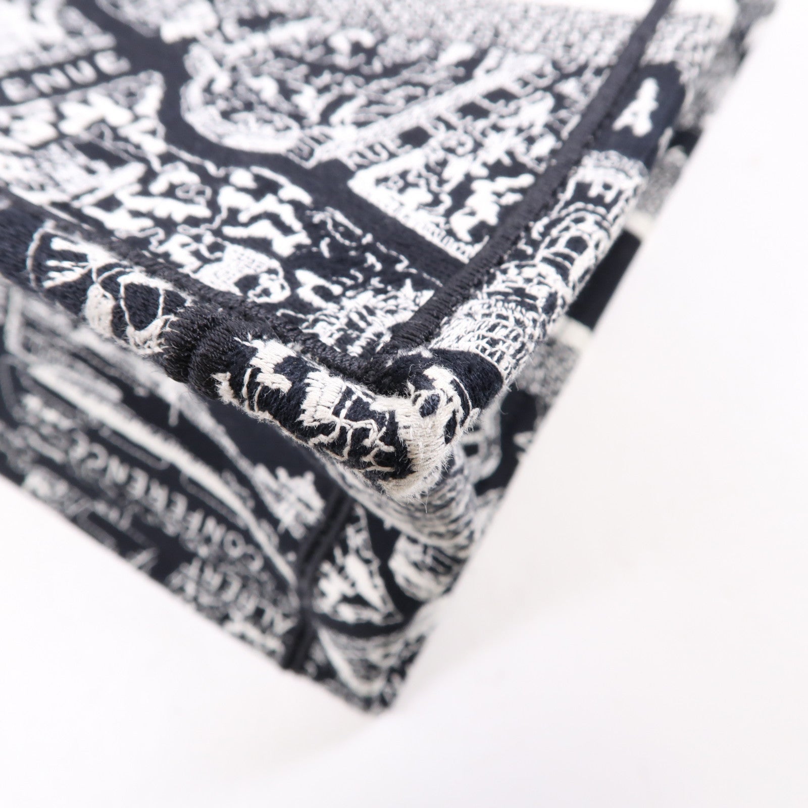 Dior 帆布Book Tote手挽袋黑色