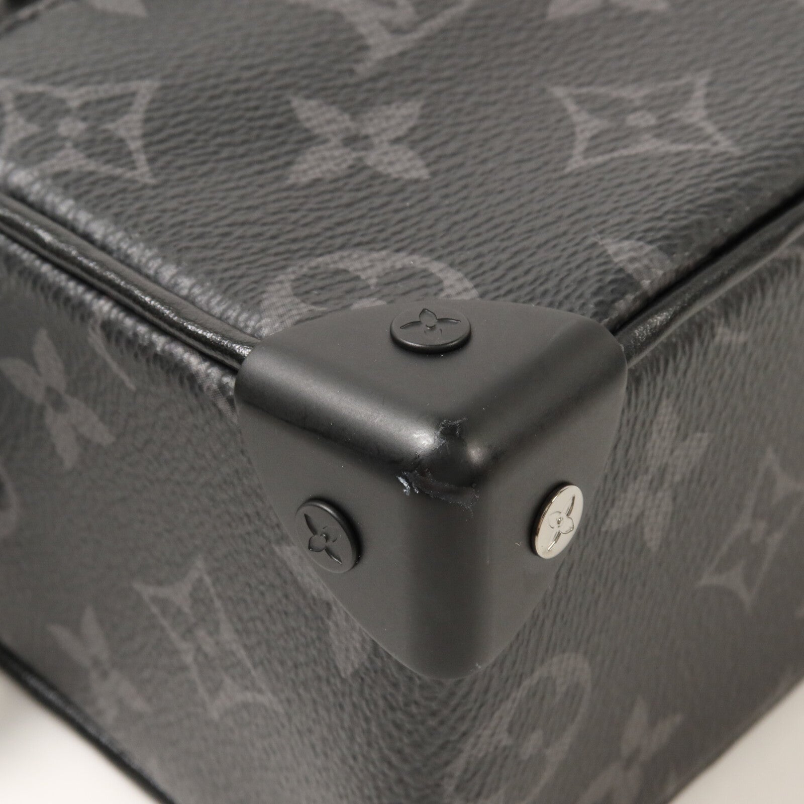 LOUIS VUITTON Monogram Eclipse Mini Soft Trunk肩背袋