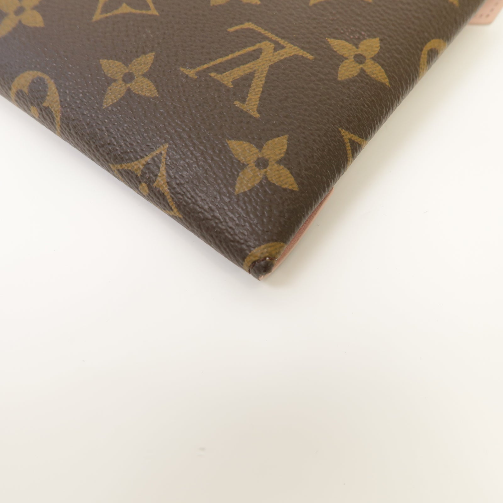 LOUIS VUITTON 【激減優惠】Monogram Kirigami Pochette金扣手拿包啡色
