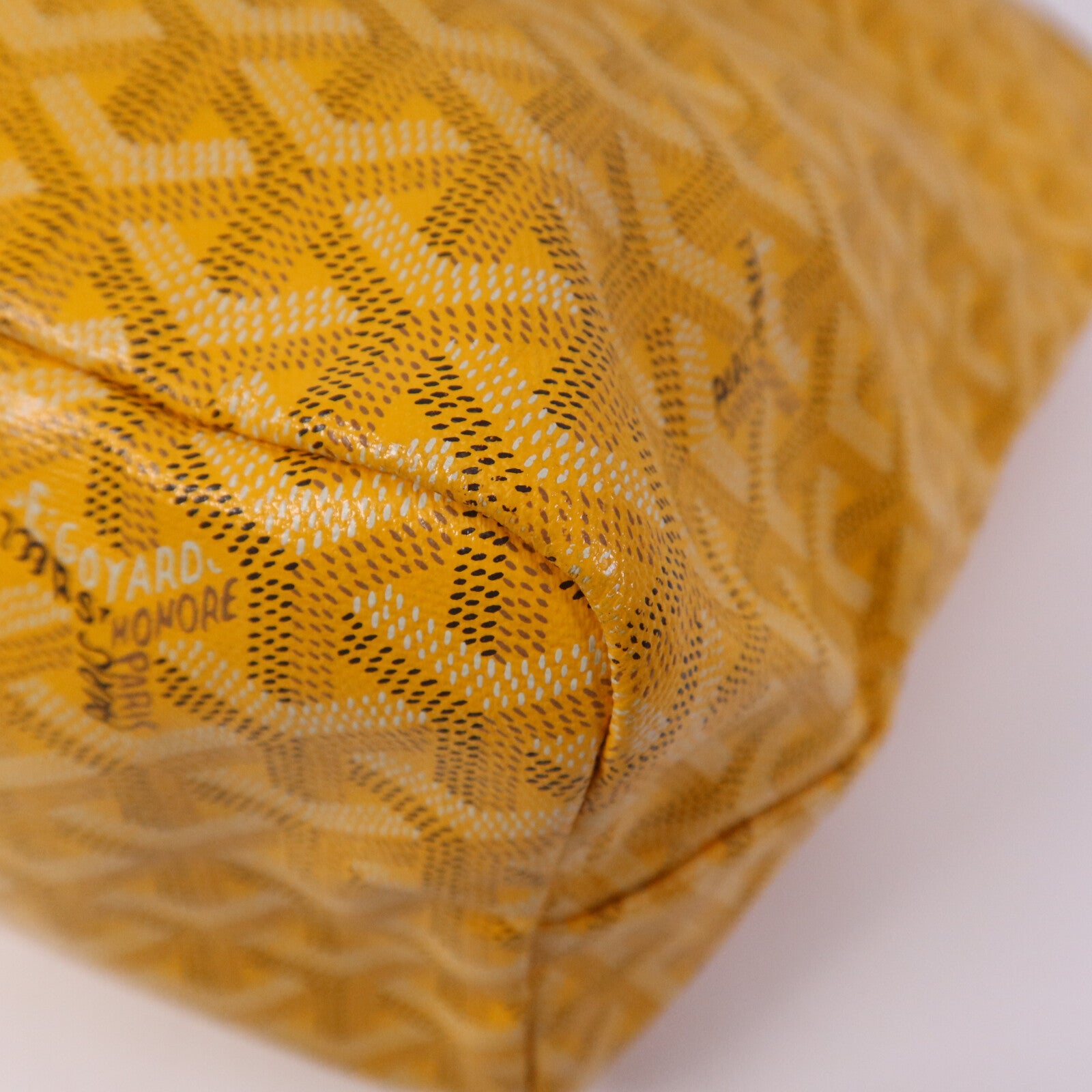 GOYARD 塗層帆布Saint Louis PM銀扣手挽袋