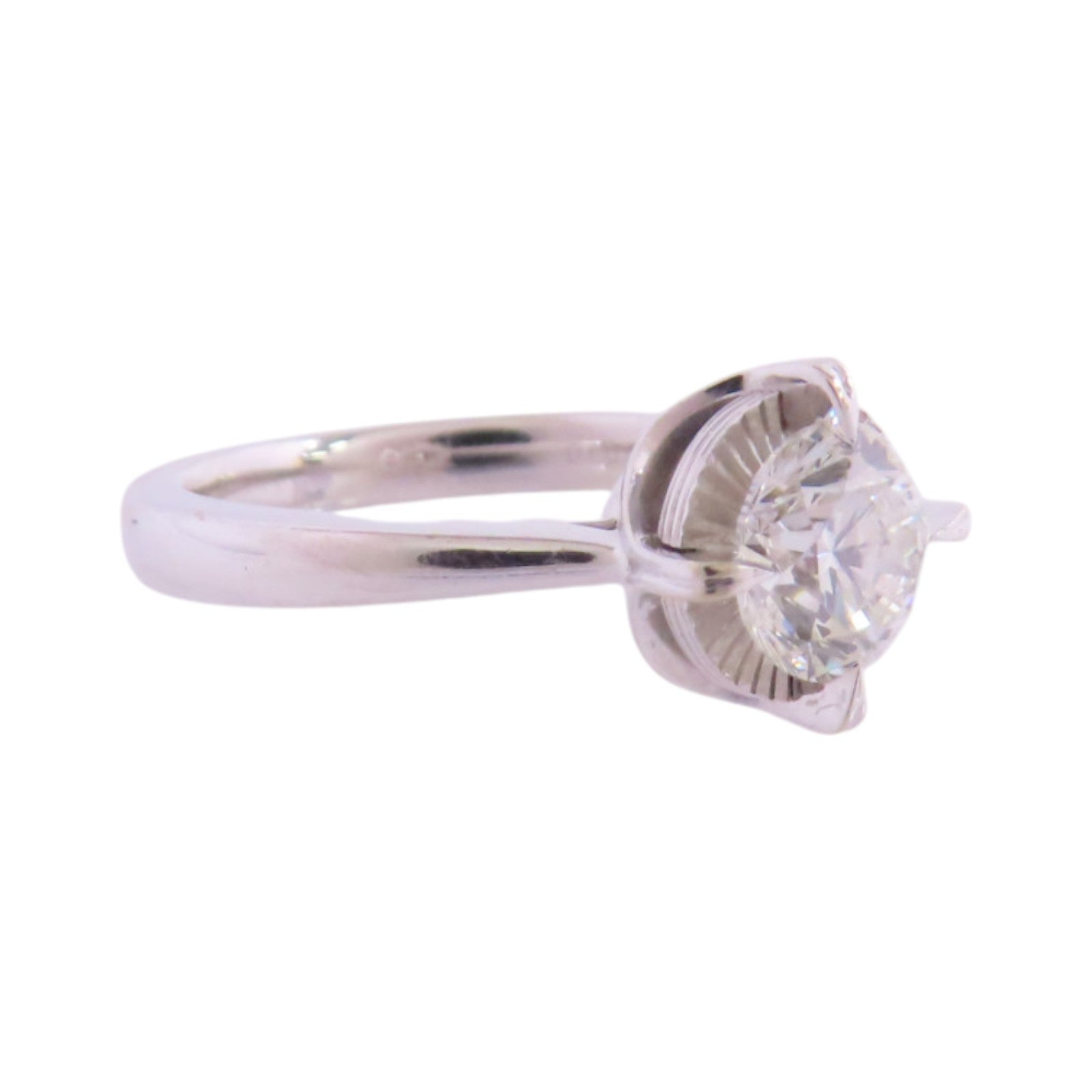 JEWELRY 18K白金/鑽石Diamond Ring戒指US#5.5