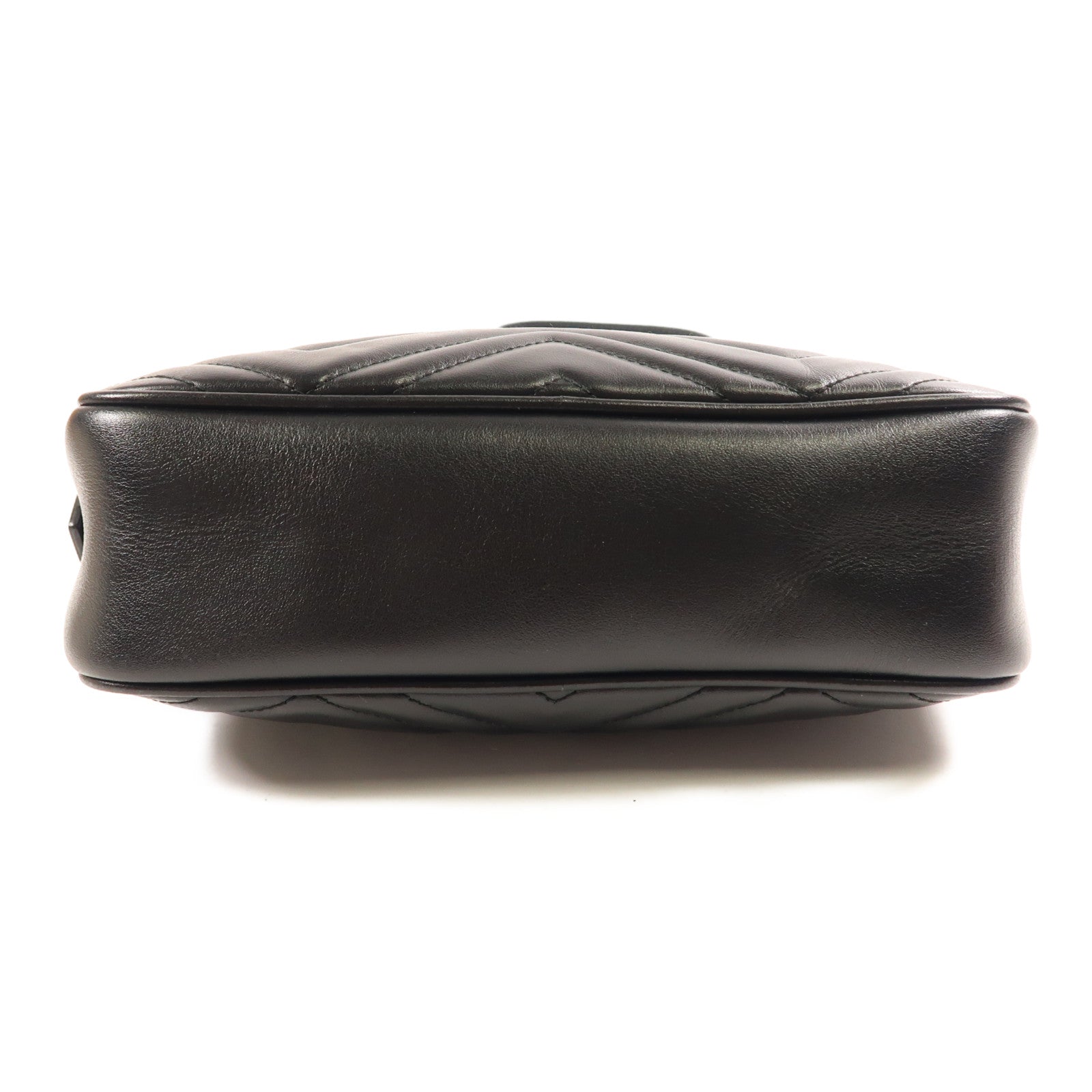 GUCCI 【激減優惠】牛皮皮革GG Marmont Small金扣鏈帶肩背袋