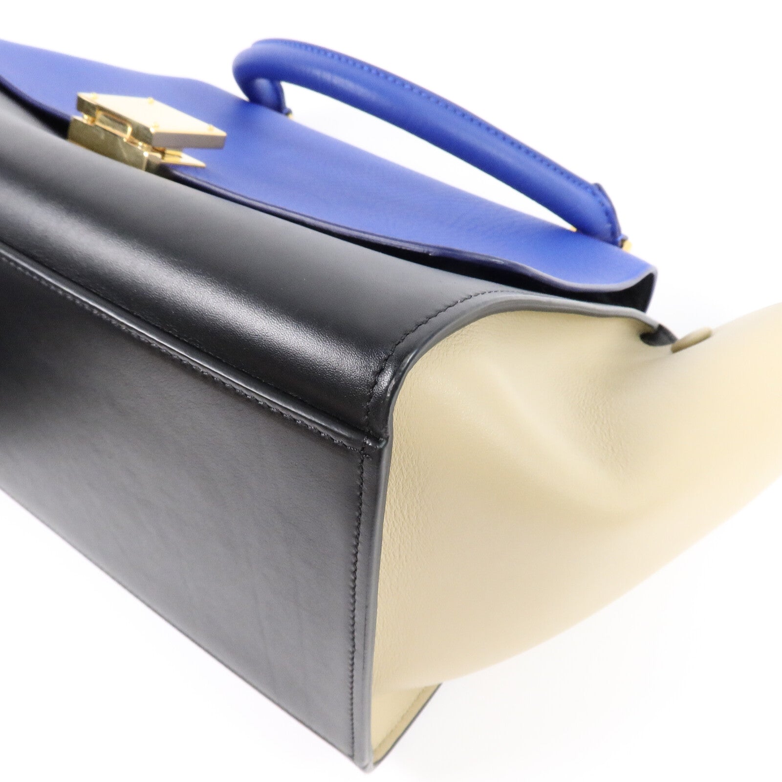 CELINE 牛皮皮革Trapeze Small手挽肩背兩用袋