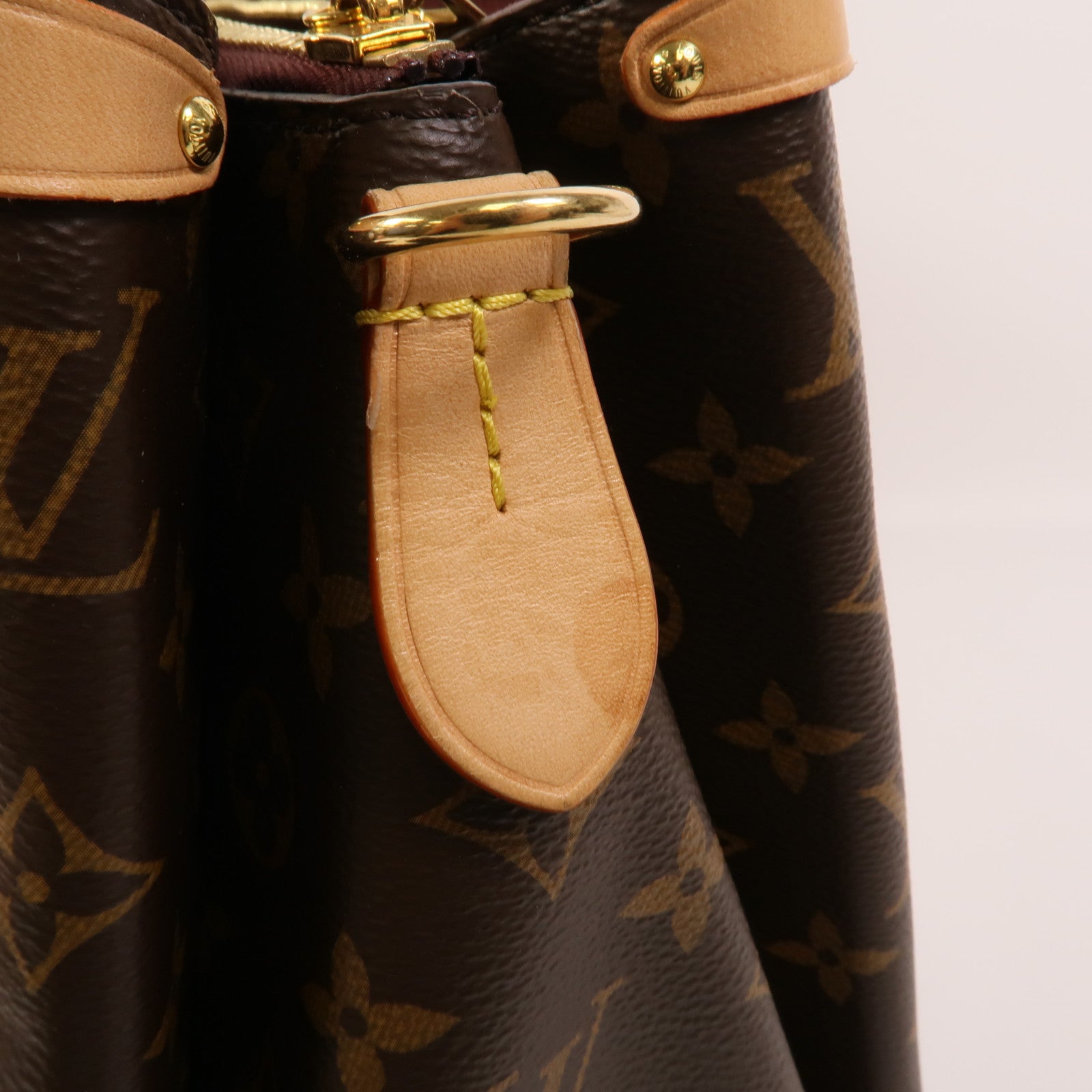 LOUIS VUITTON Monogram Soufflot MM金扣手挽肩背兩用袋