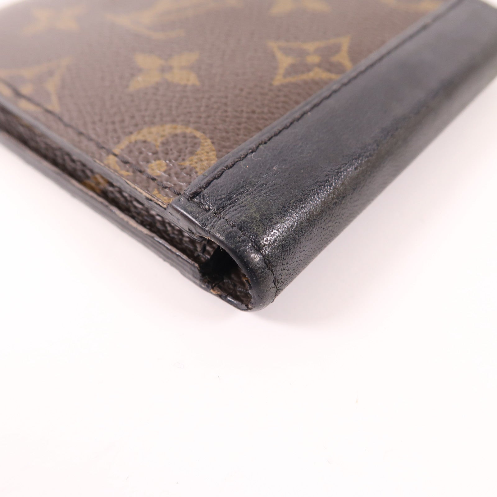 LOUIS VUITTON LV Gasper Wallet M93801 Monogram Macassar Brown