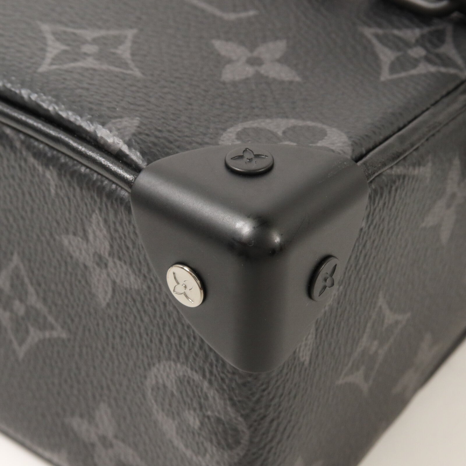 LOUIS VUITTON Monogram Eclipse Mini Soft Trunk肩背袋