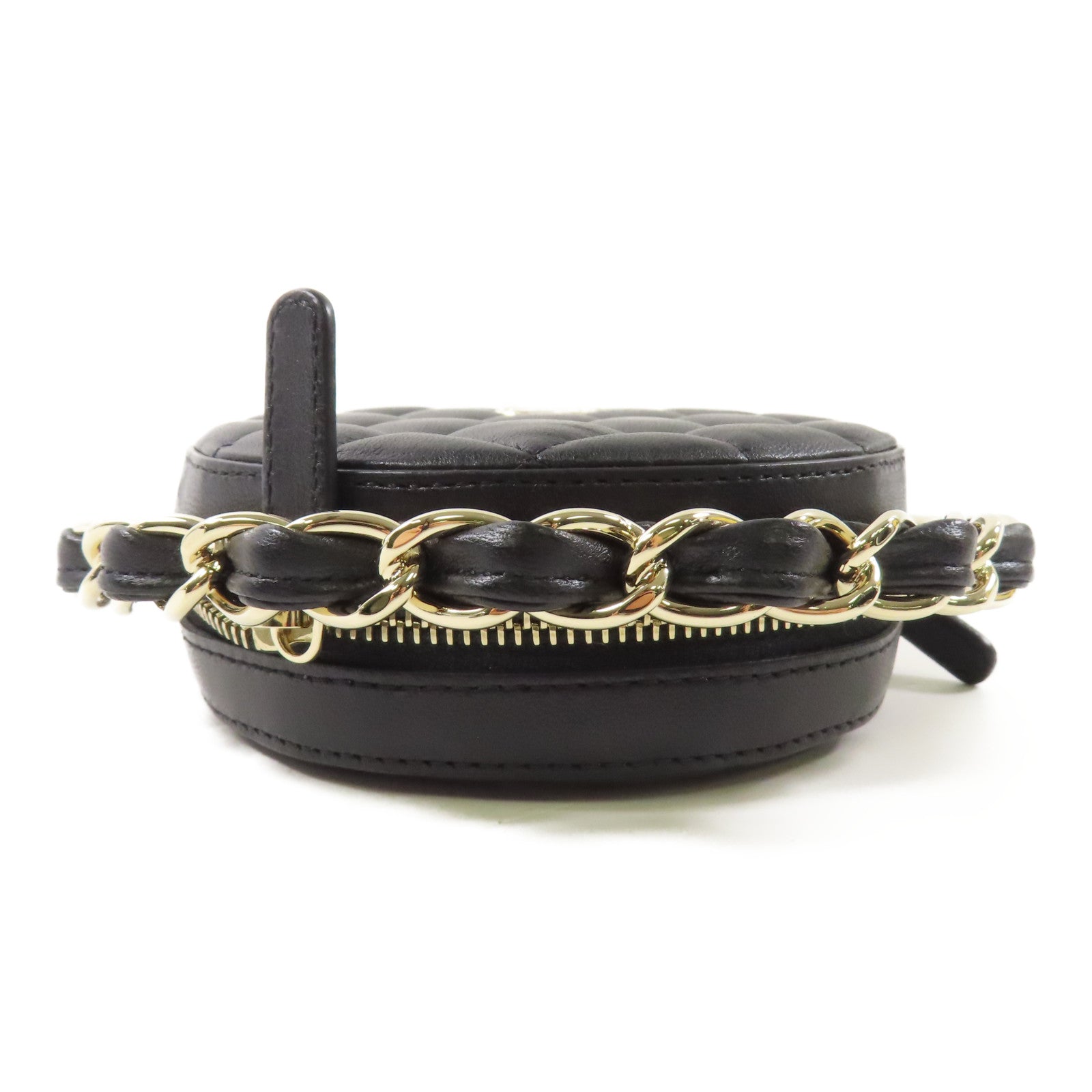 CHANEL 【激減優惠】羊皮皮革Handbag金扣手挽袋