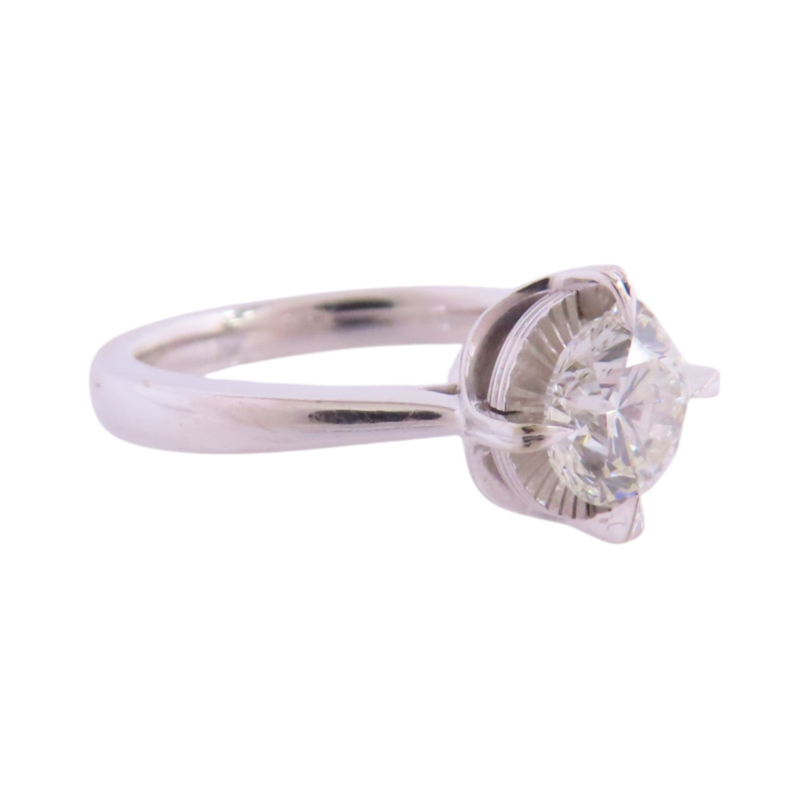 JEWELRY 18K白金/鑽石Diamond Ring戒指US#5.5